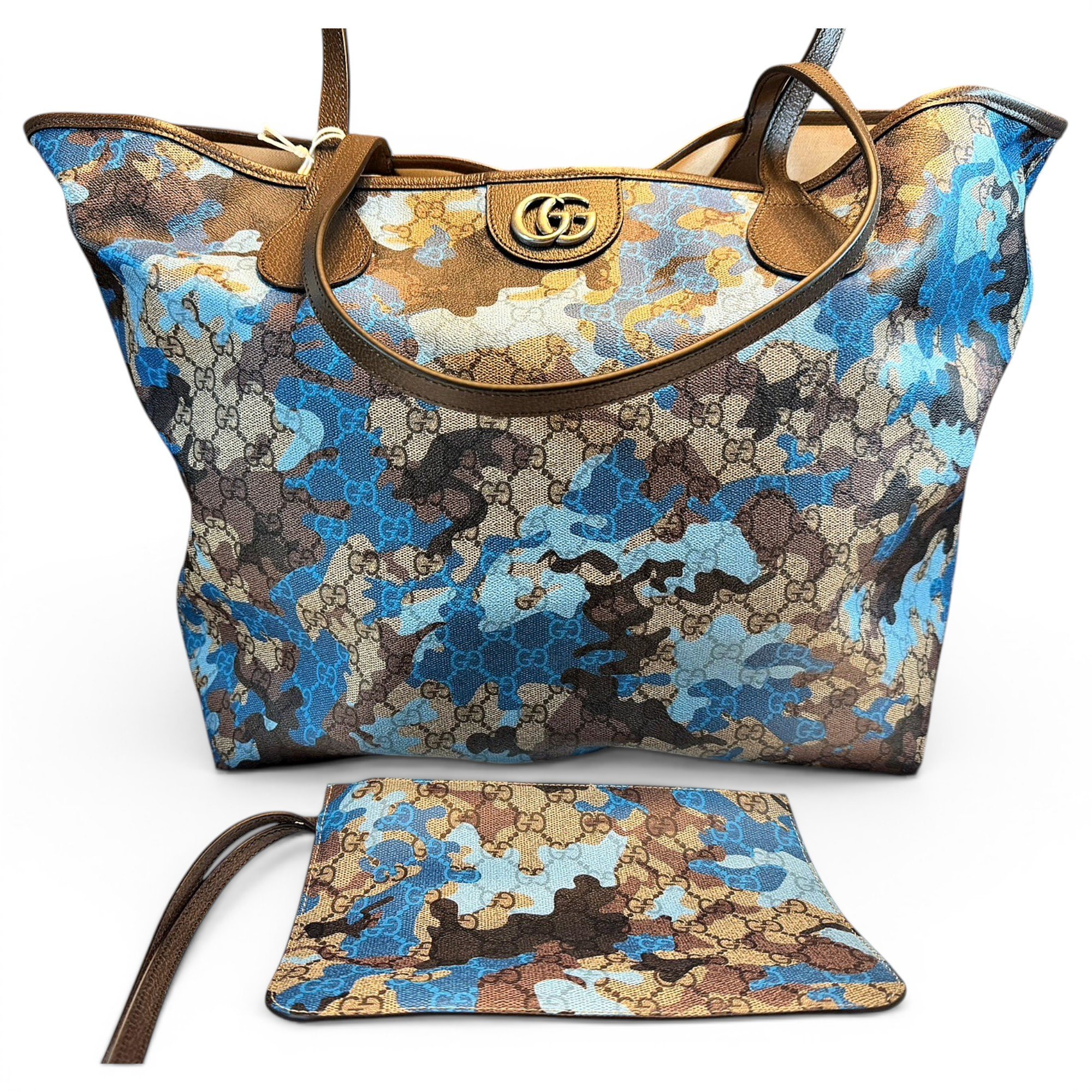 Leather tote
