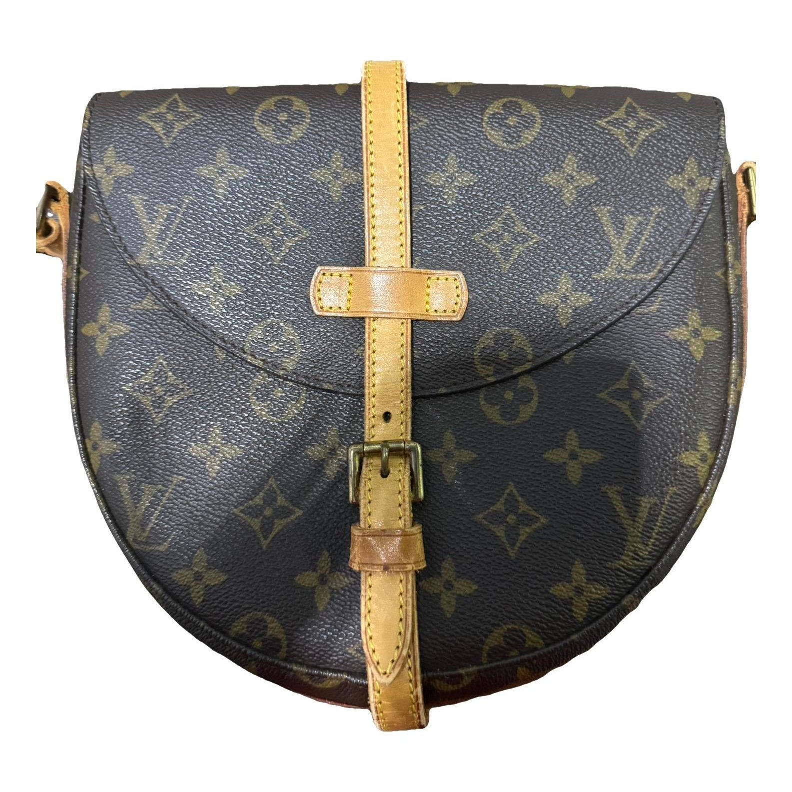 Chantilly patent leather crossbody bag