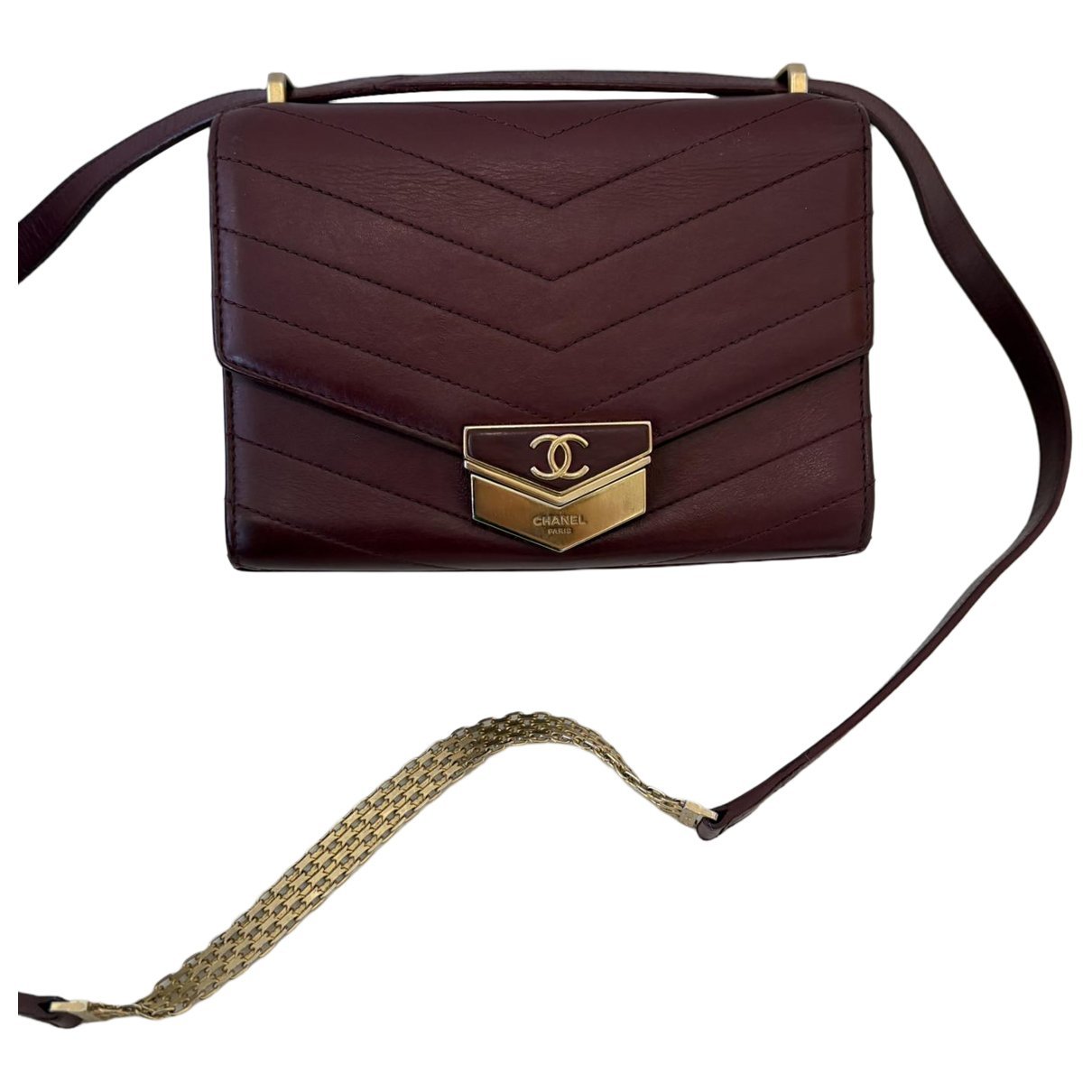 Leather crossbody bag