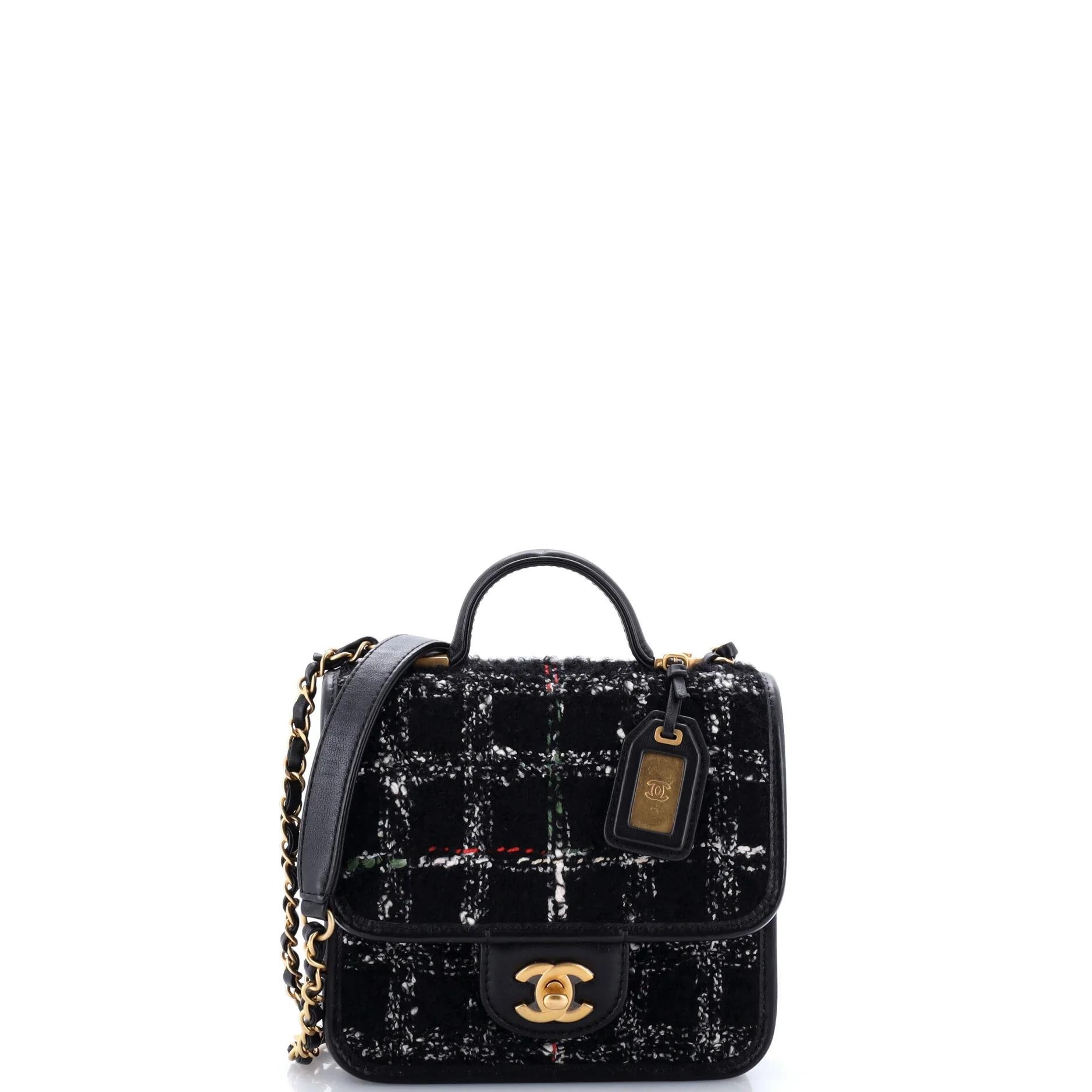 Tweed handbag