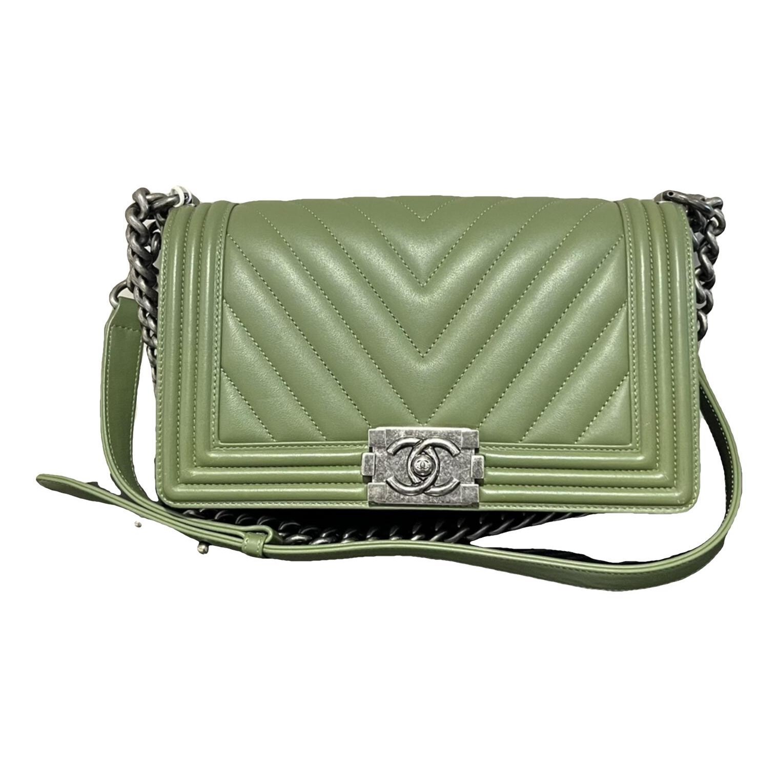 Boy leather crossbody bag