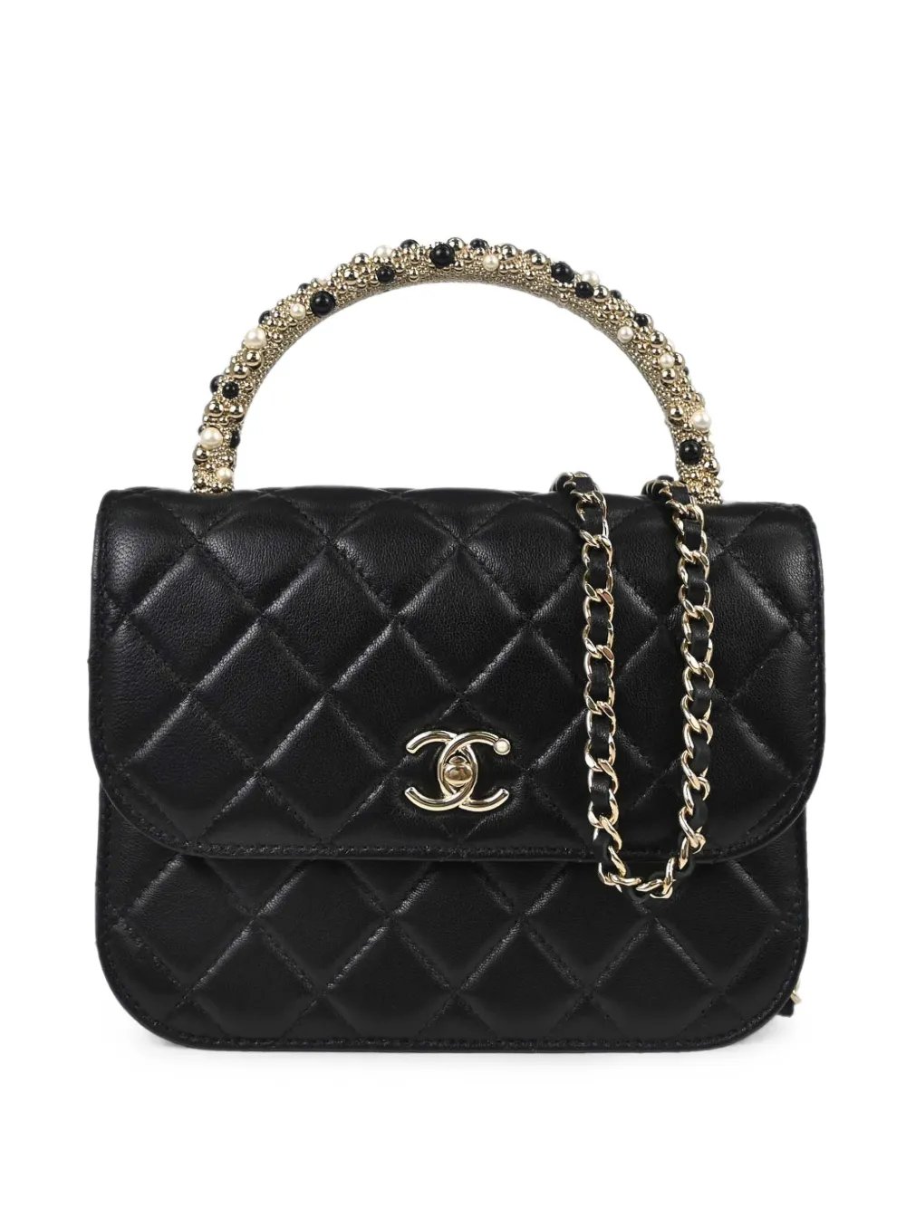 2010-2020s quilted Coco Handle shoulder bag