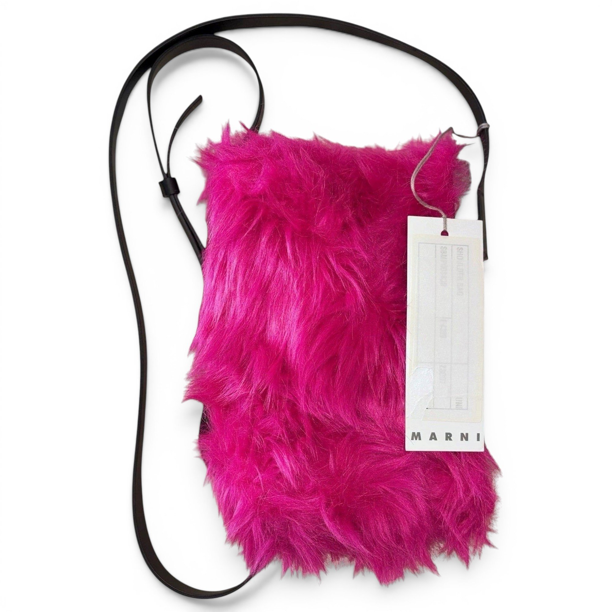 Museo faux fur crossbody bag