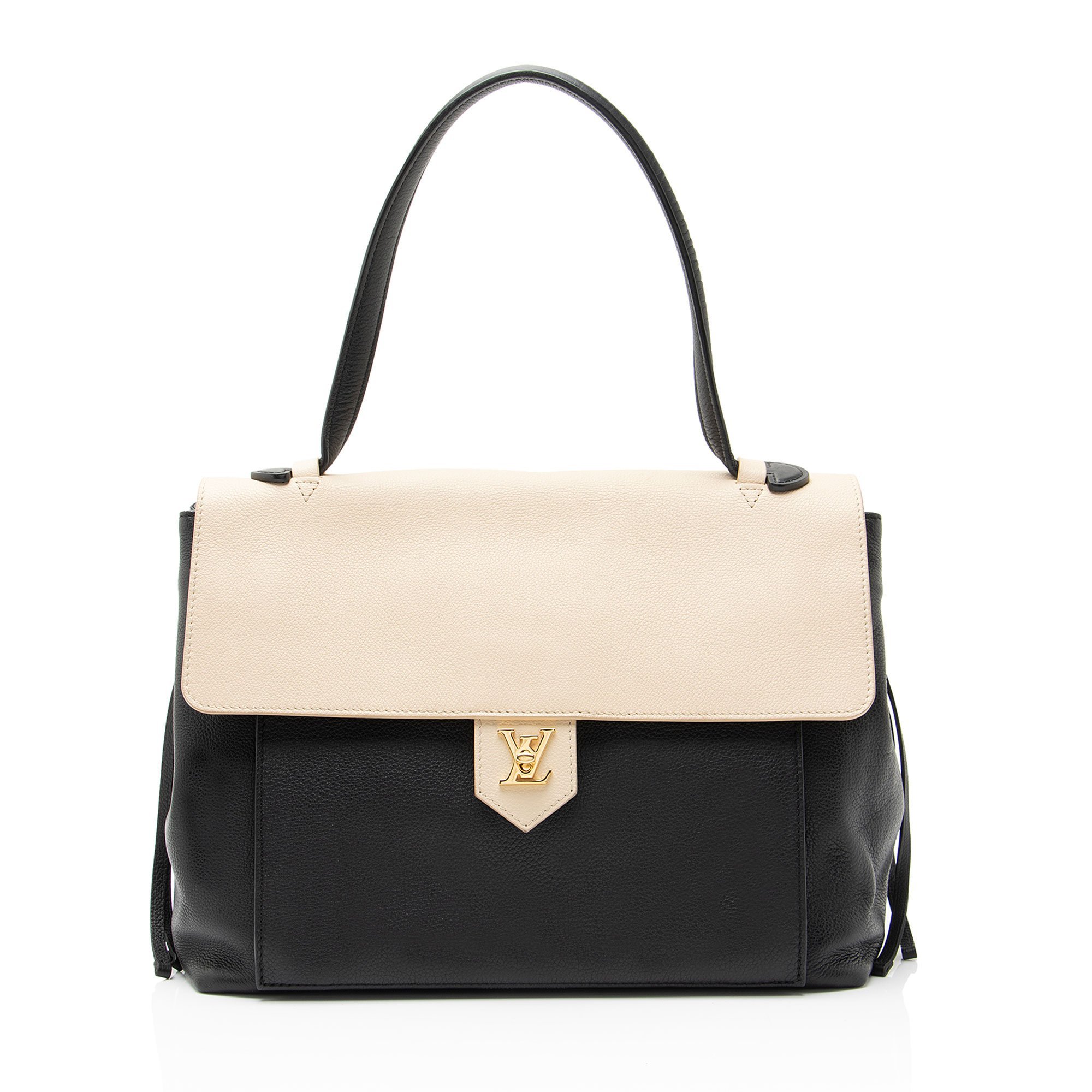 Lockme leather satchel
