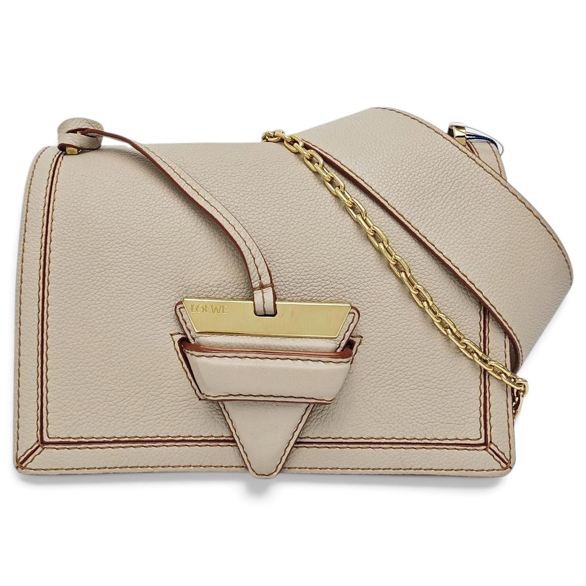 Barcelona leather handbag