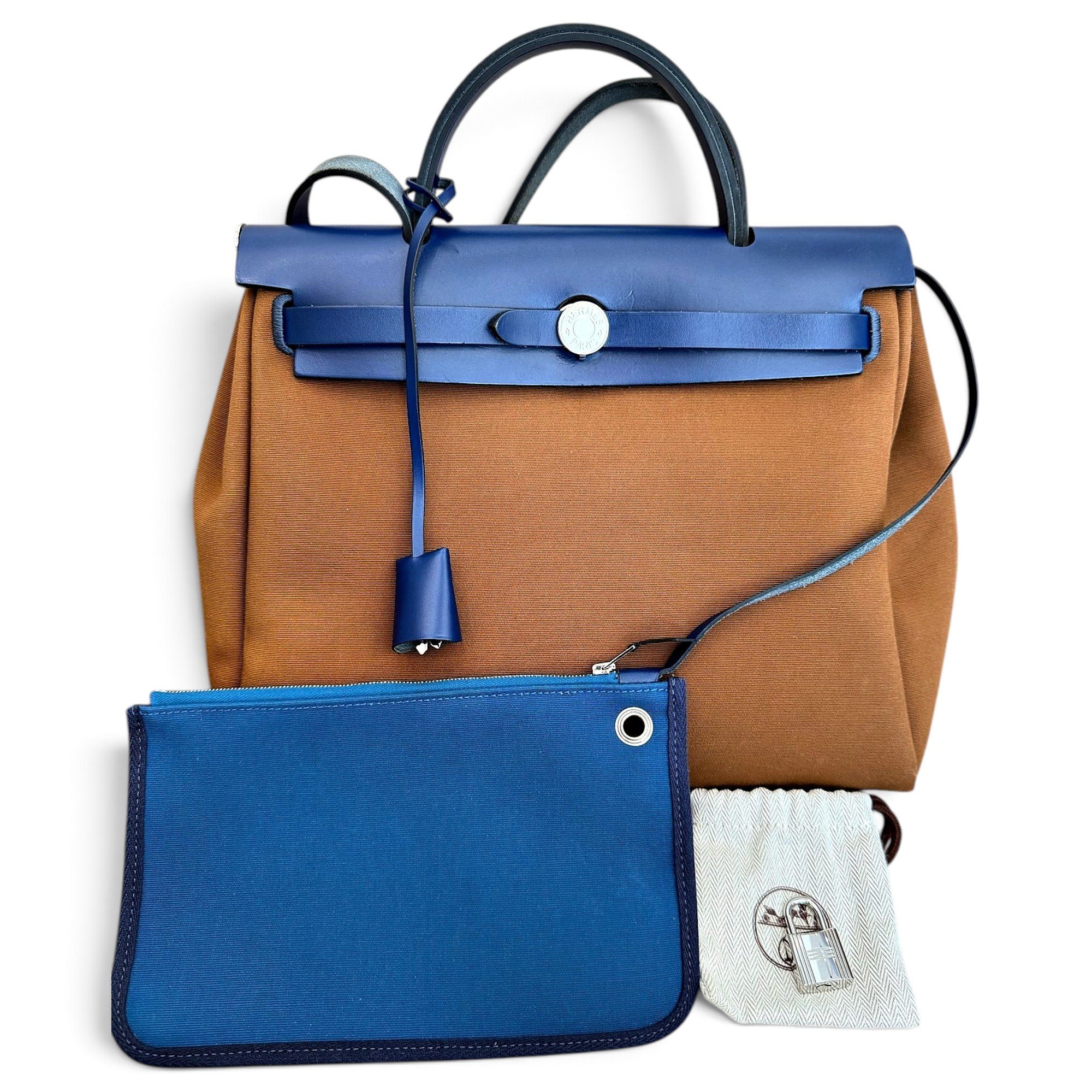 Herbag leather handbag