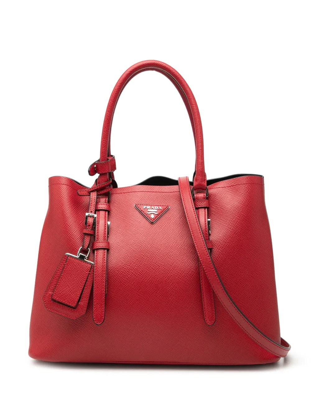 2013-2026 Medium Saffiano Cuir Double Handle satchel