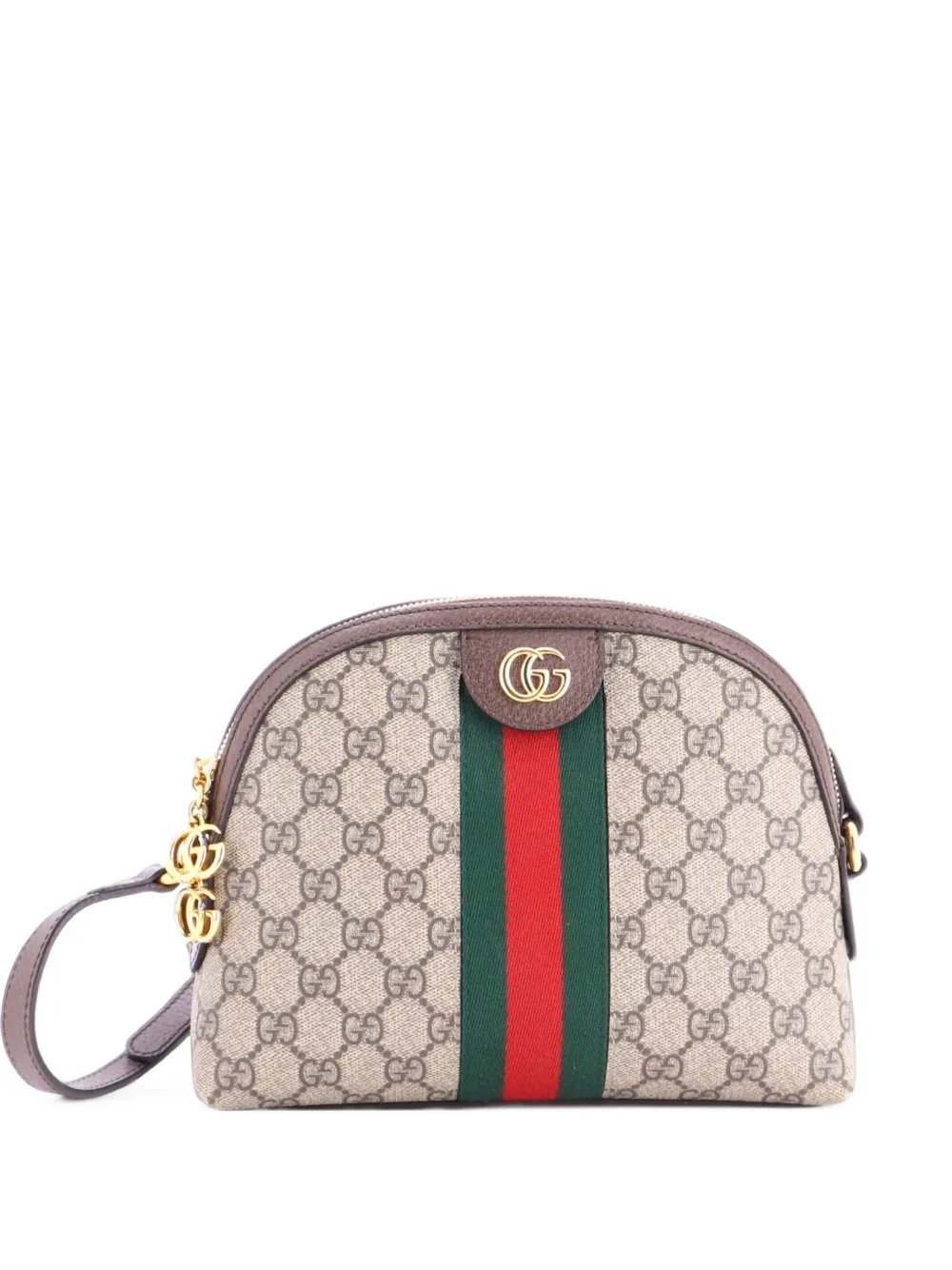Ophidia Dome GG Coated Canvas Small shoulder bag