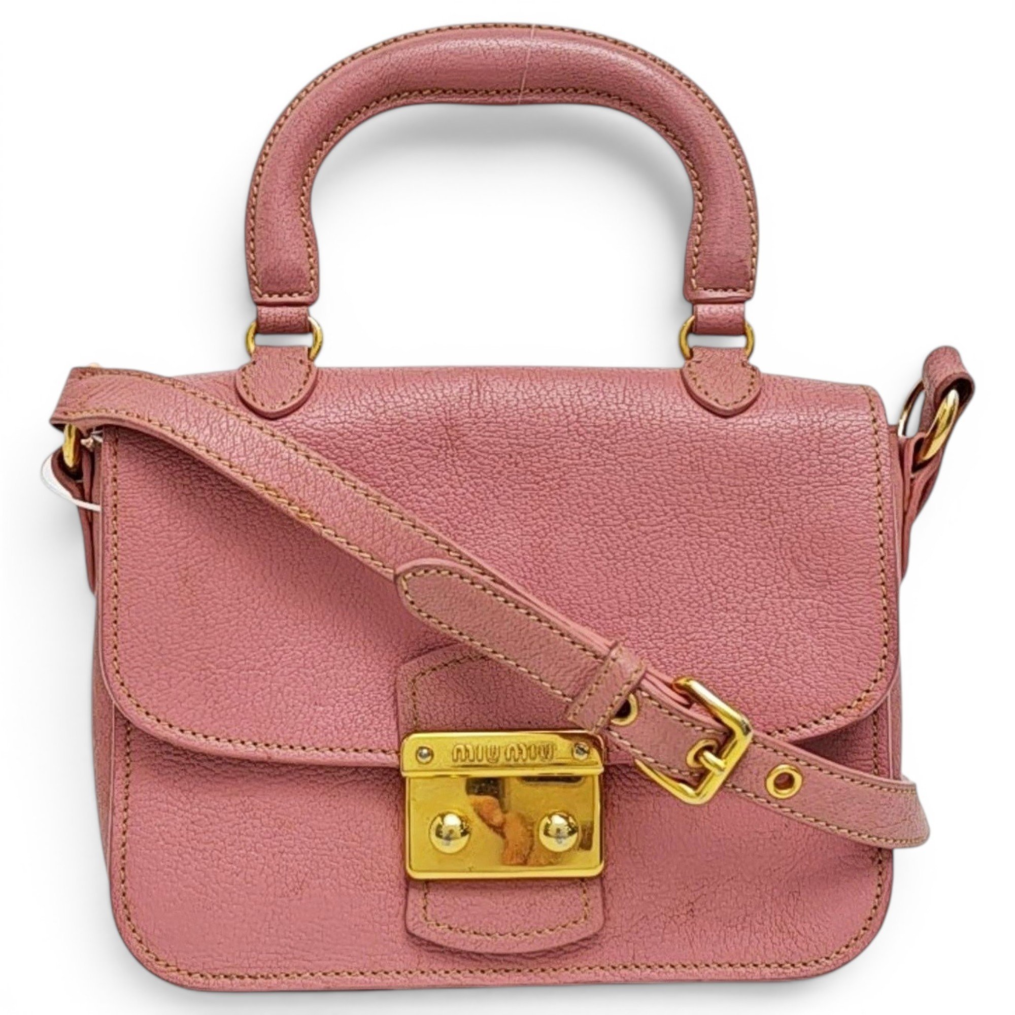 Leather handbag