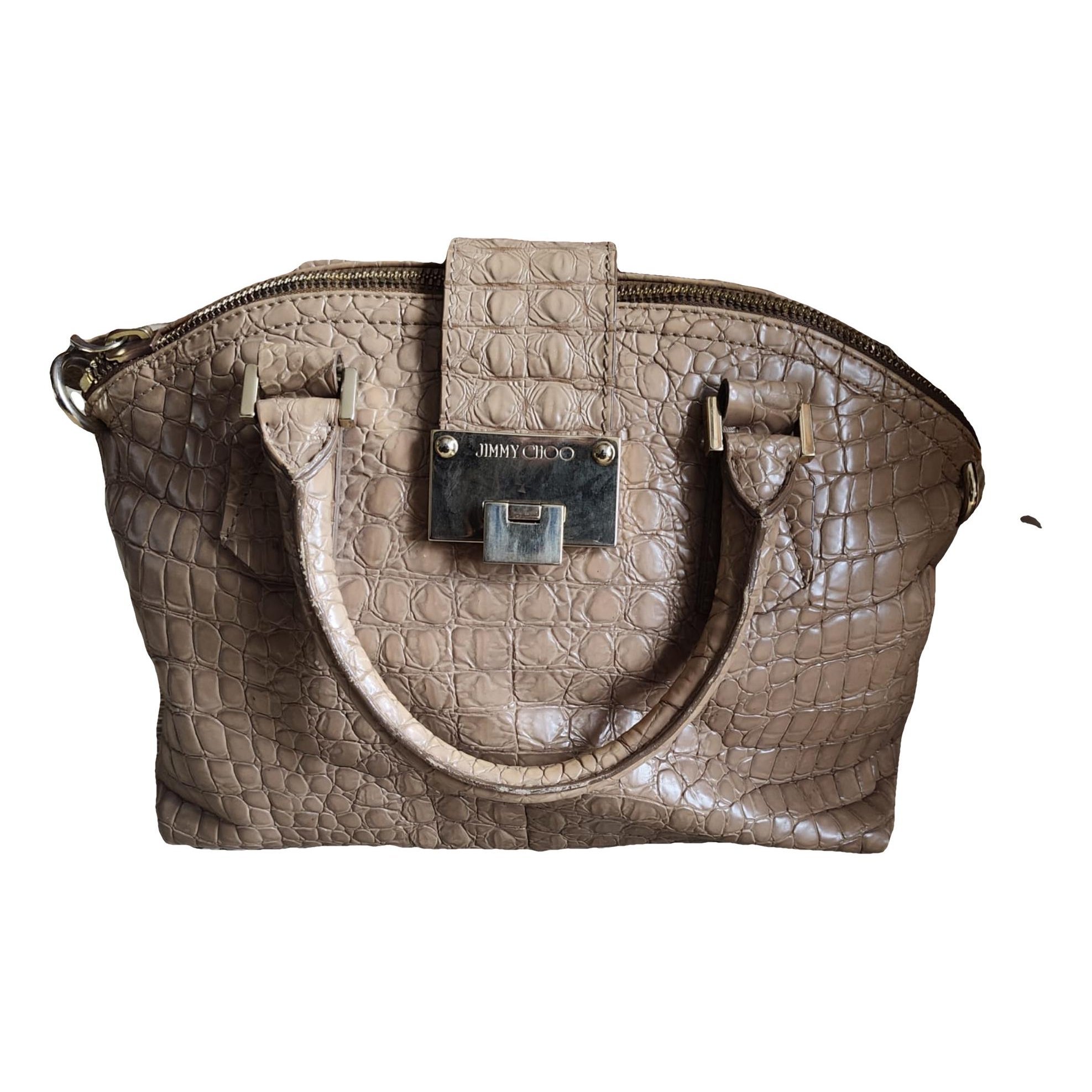 Patent leather handbag