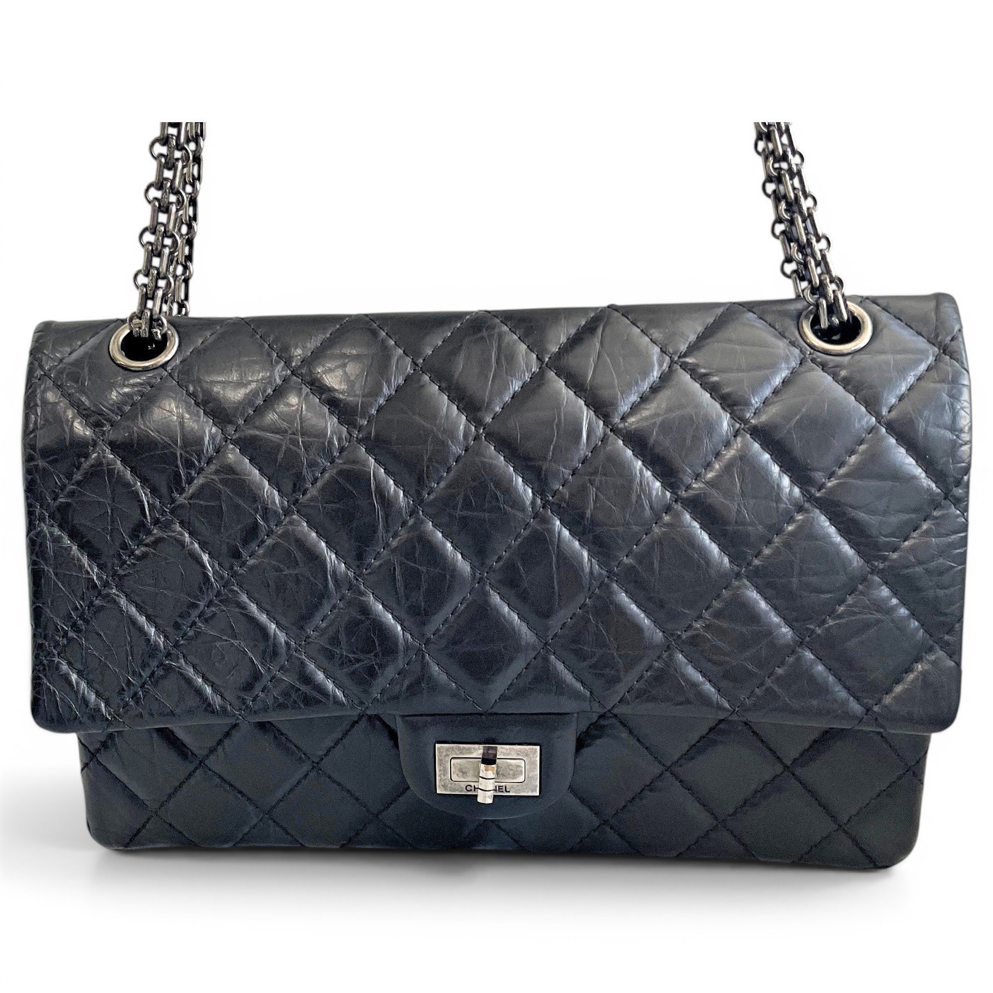 2.55 leather handbag