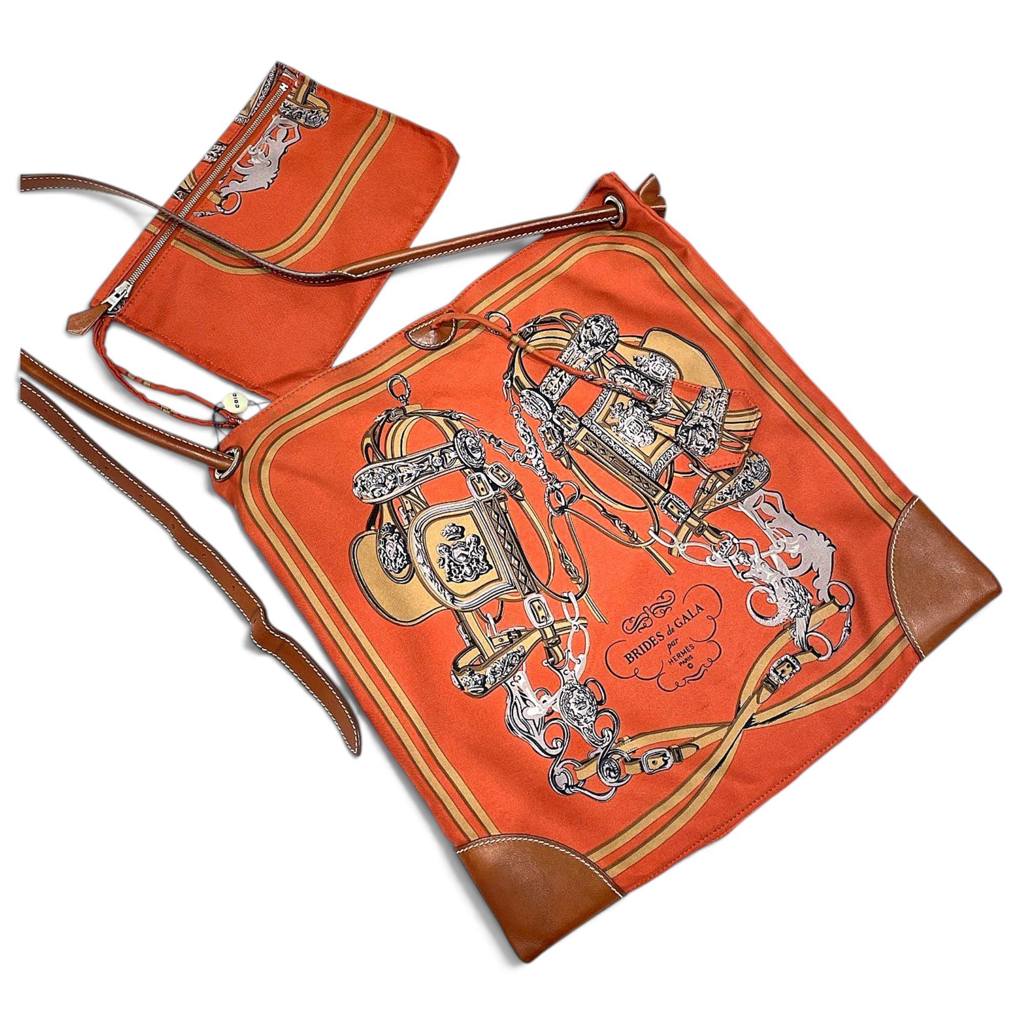 Silk City silk crossbody bag