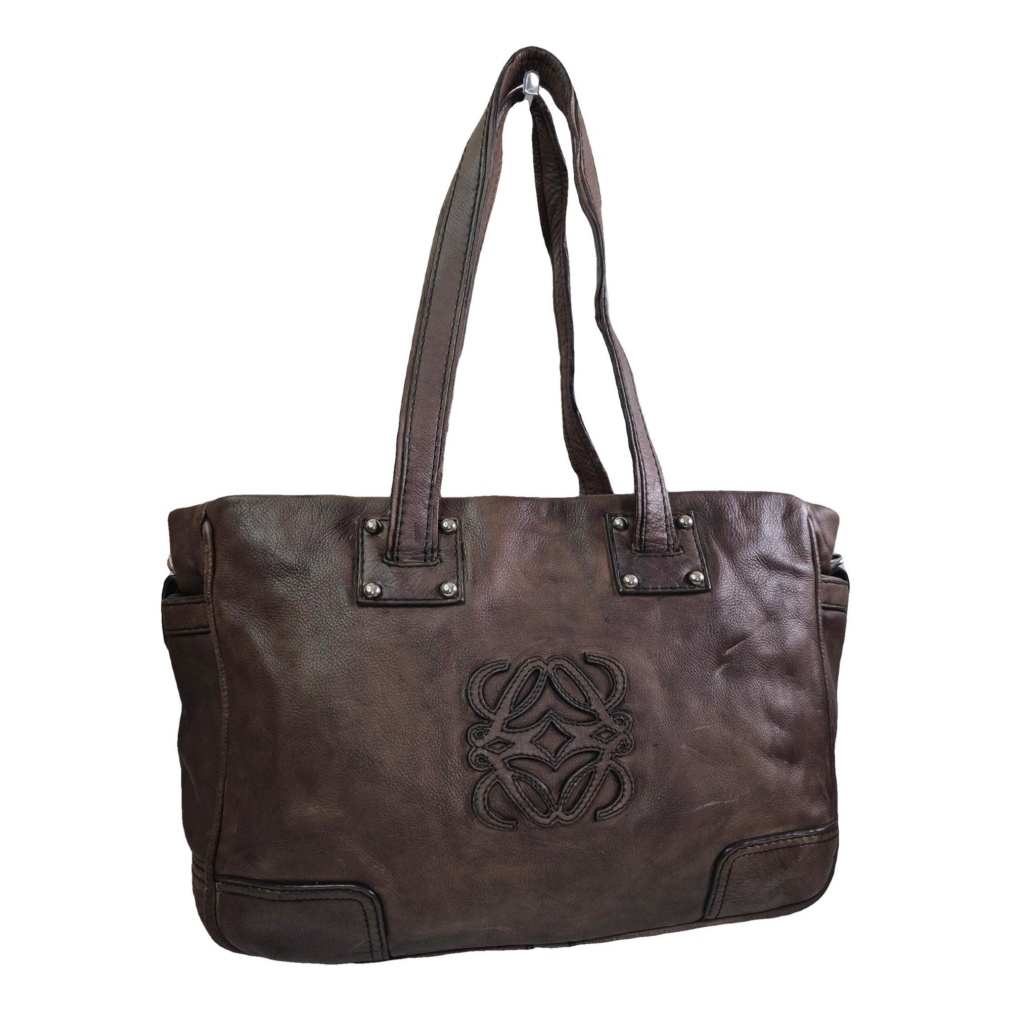 Leather handbag