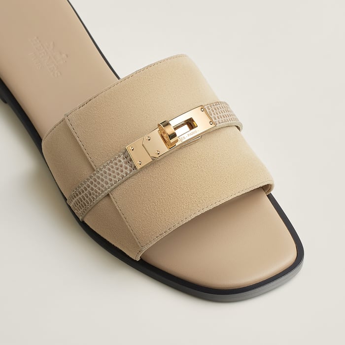Beige Lin Giulia Sandal