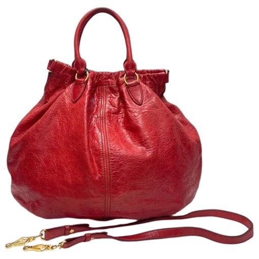 Leather crossbody bag