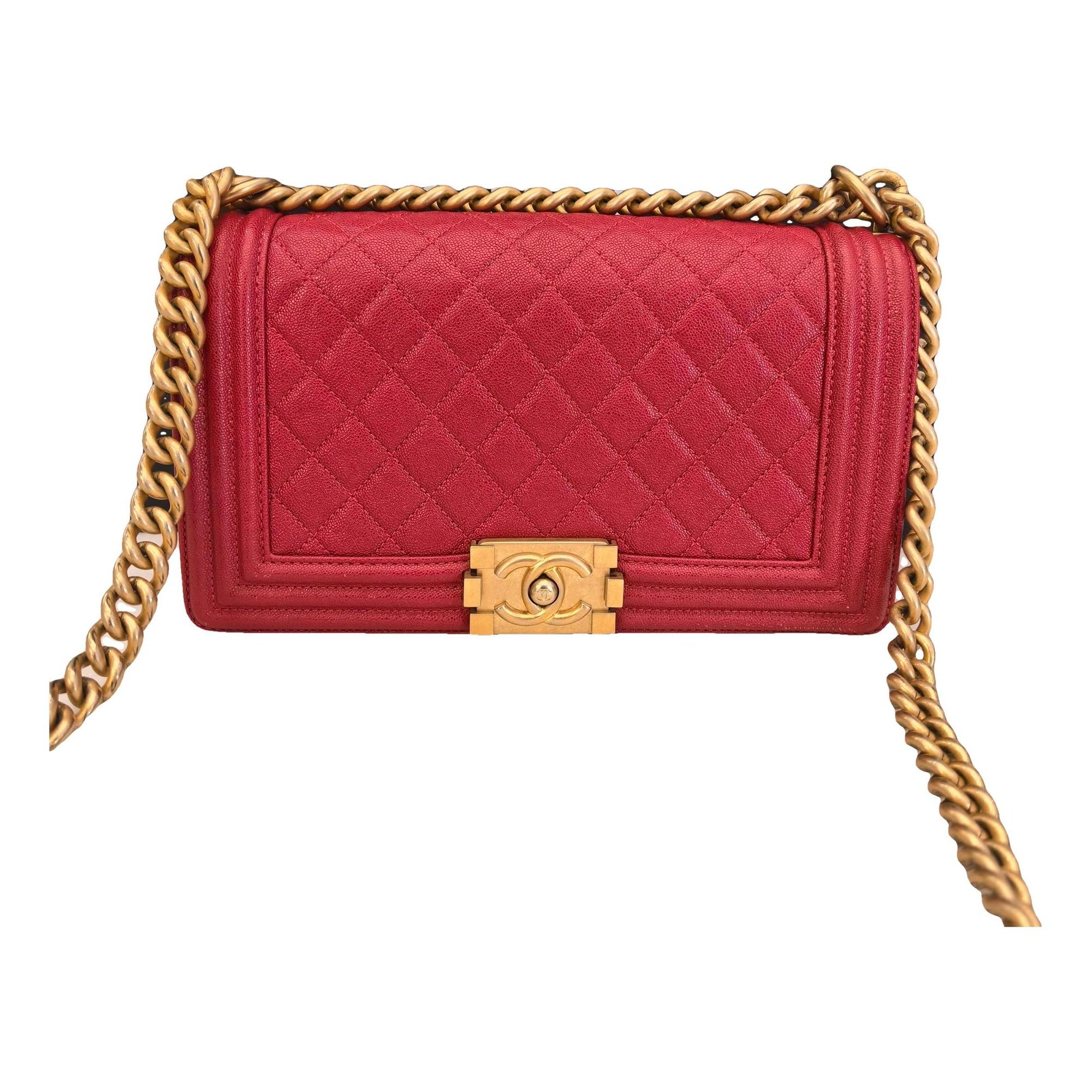 Boy leather crossbody bag