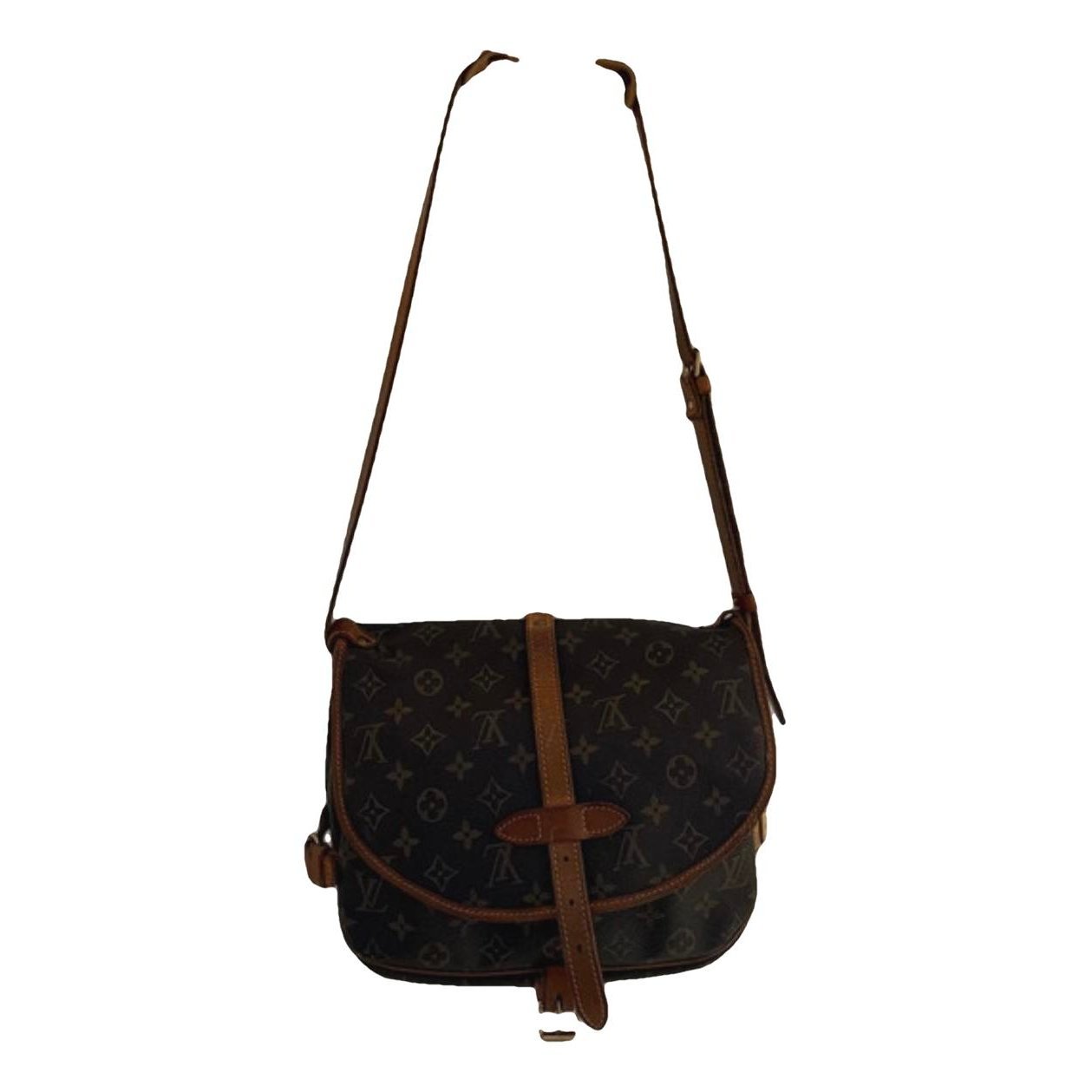 Saumur leather crossbody bag