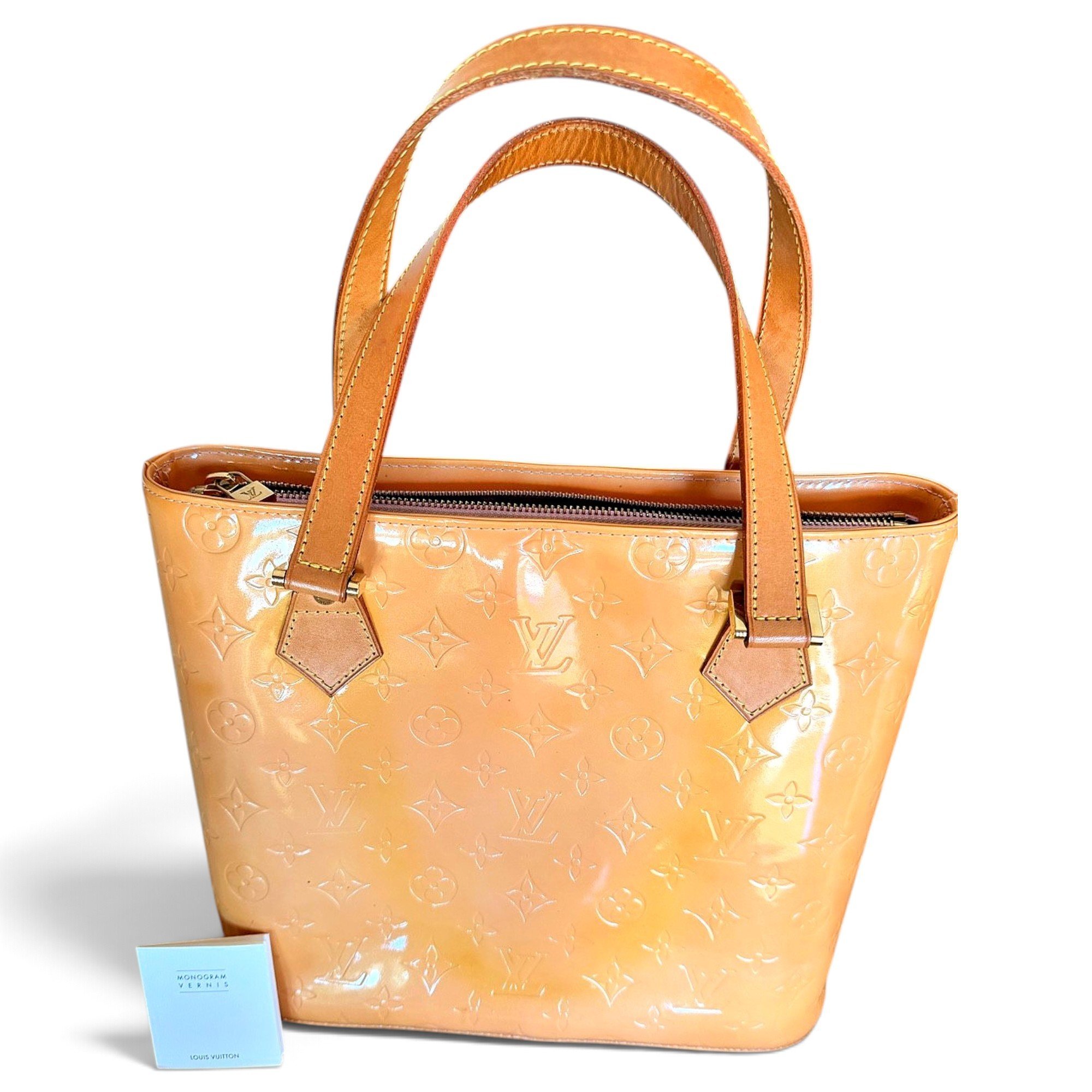 Bedford patent leather handbag