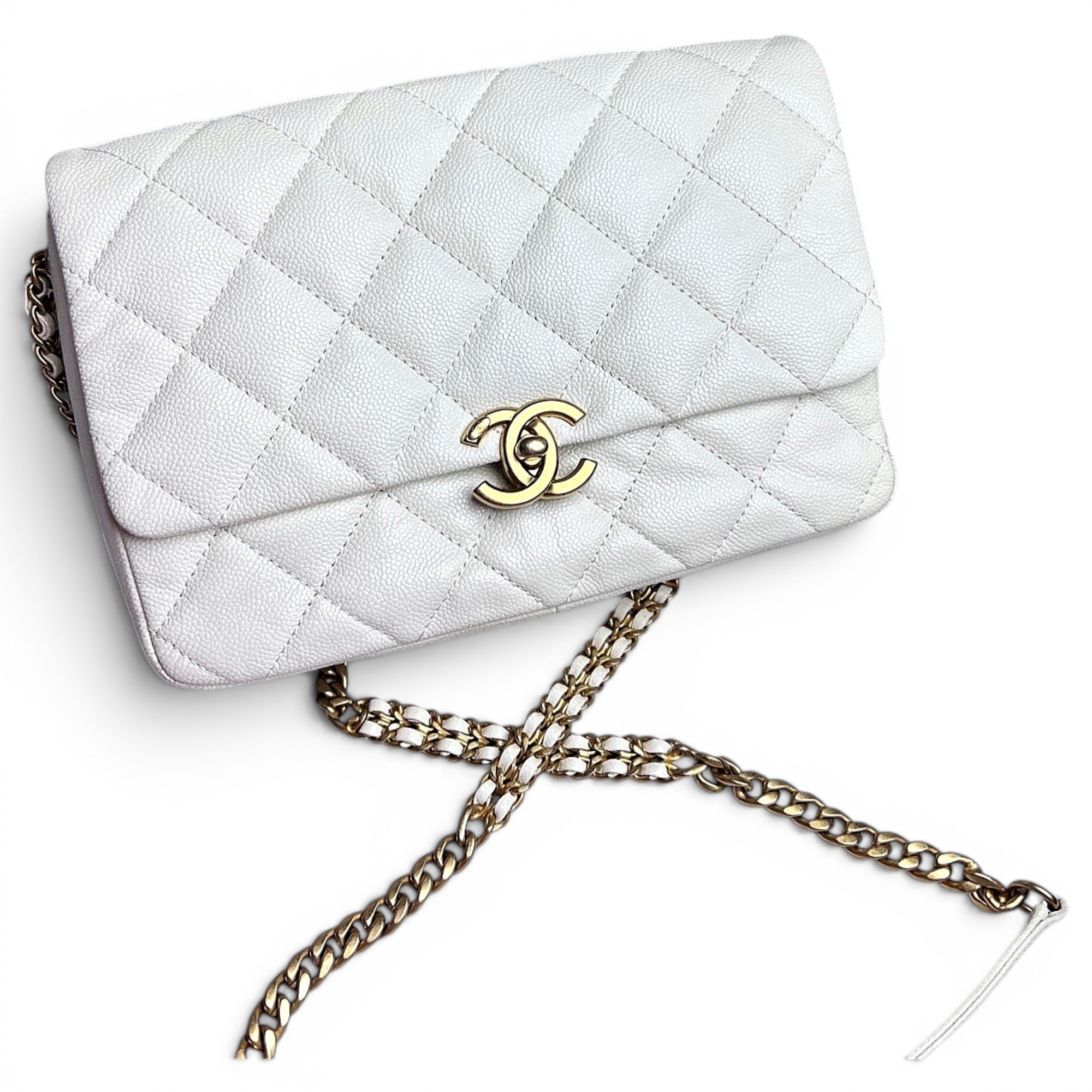 Leather handbag
