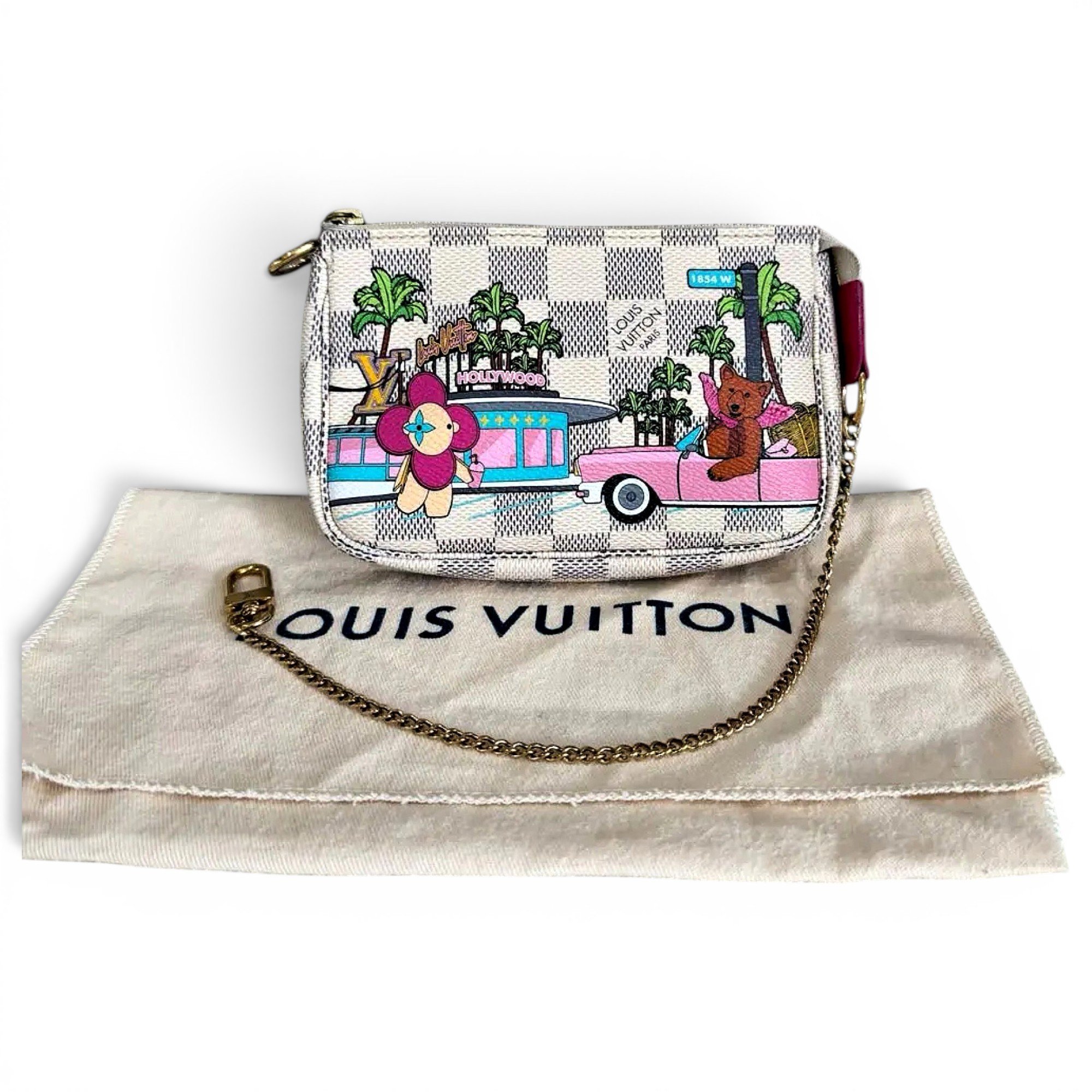 Pochette Accessoire vinyl handbag