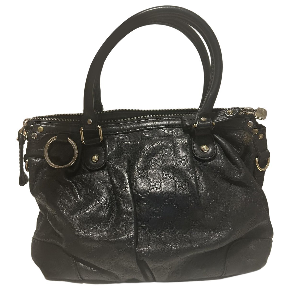 Leather handbag