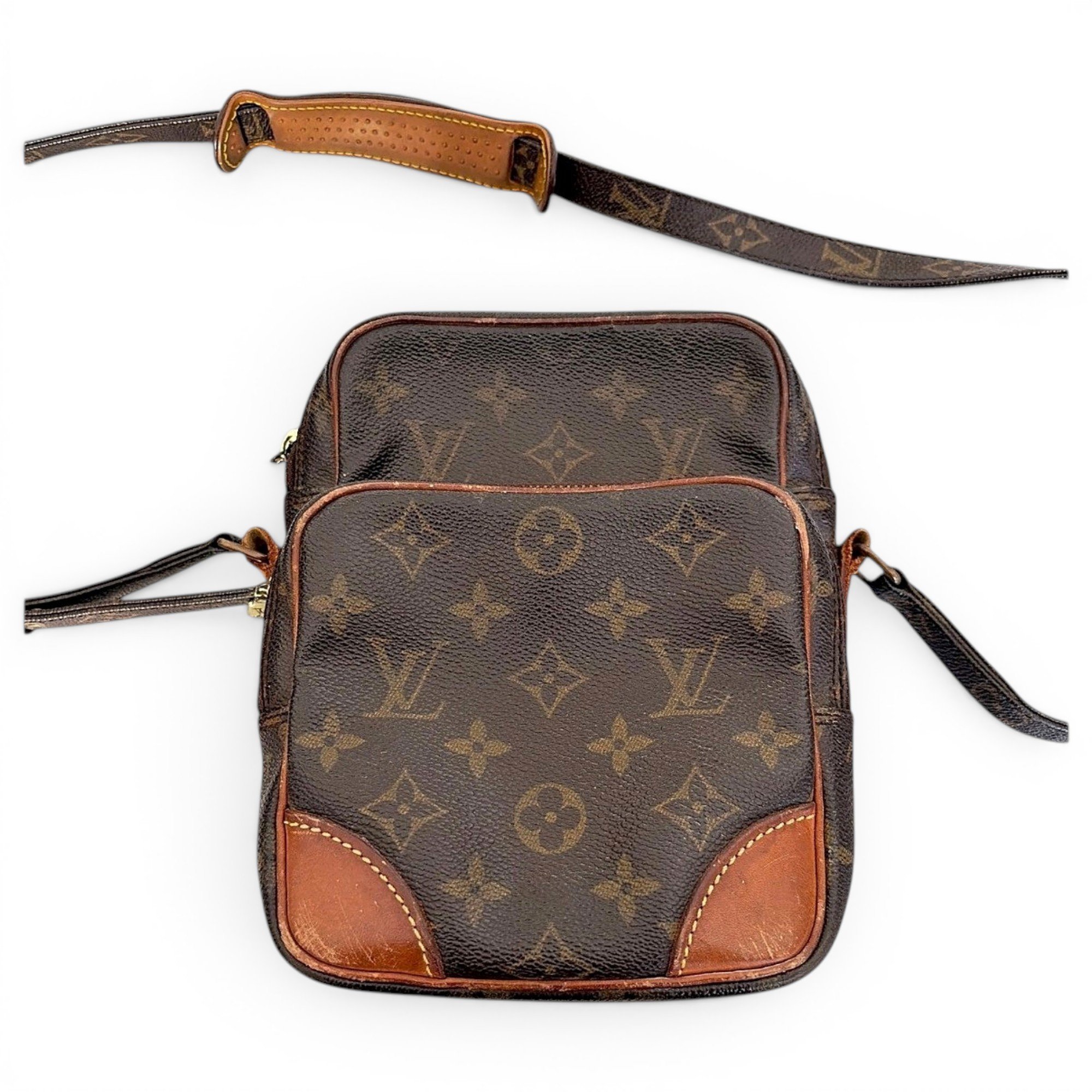 Amazon leather crossbody bag
