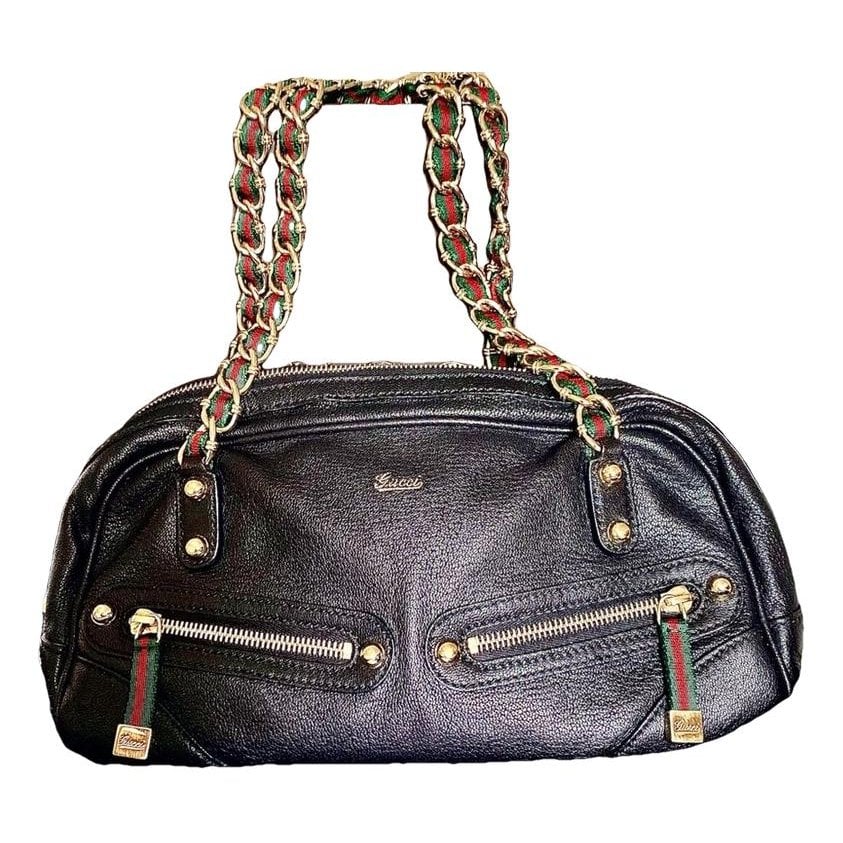 Leather handbag