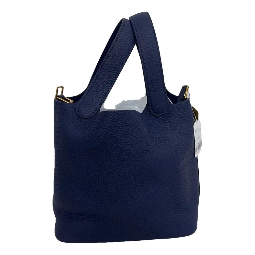 Picotin leather handbag
