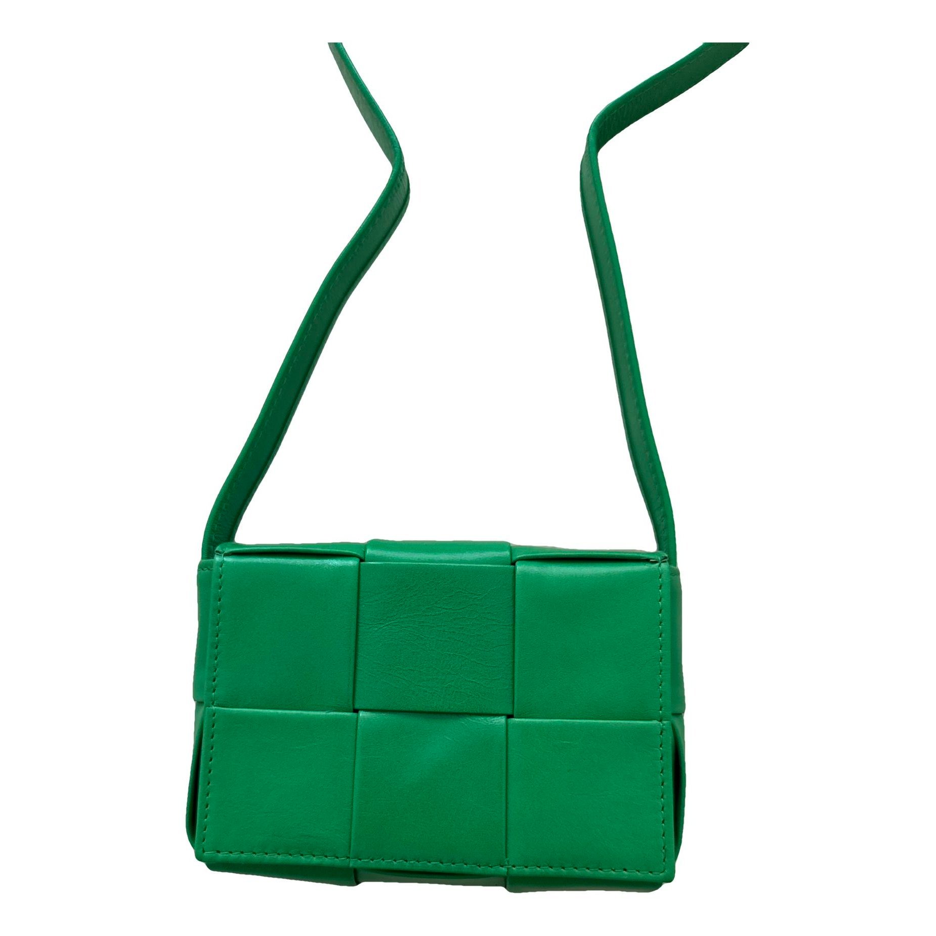 Cassette leather crossbody bag