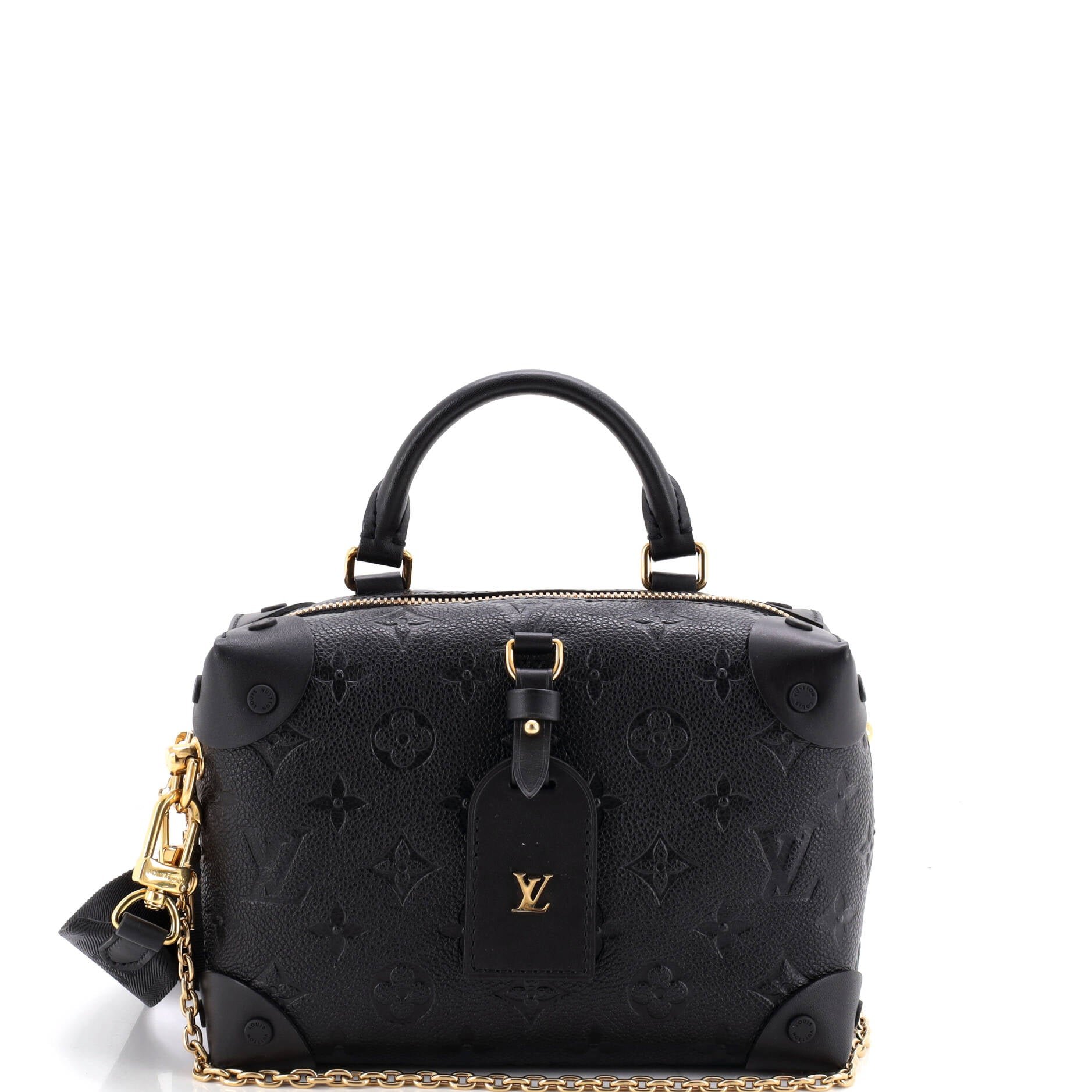 Petite Malle Souple Handbag Monogram Empreinte Leather