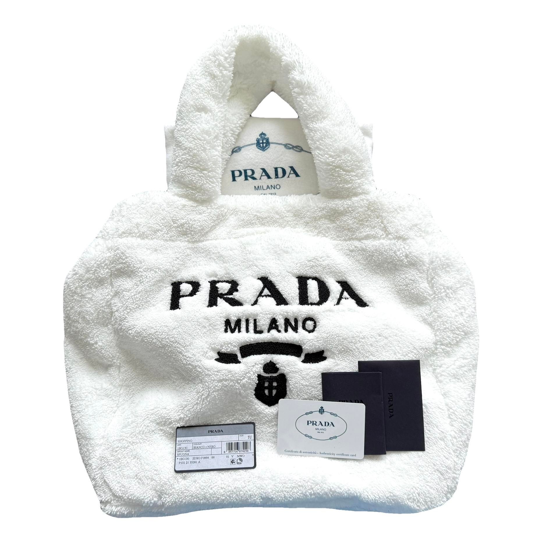 Faux fur handbag