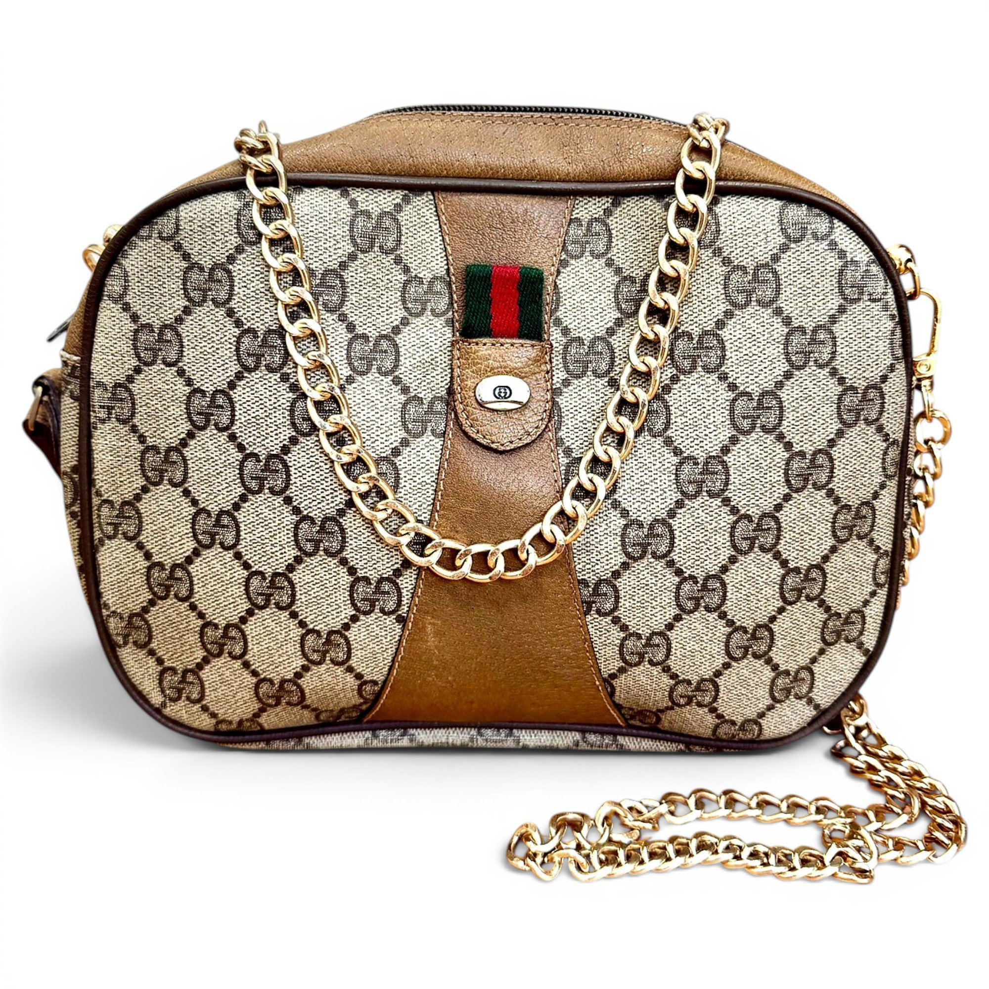Leather crossbody bag