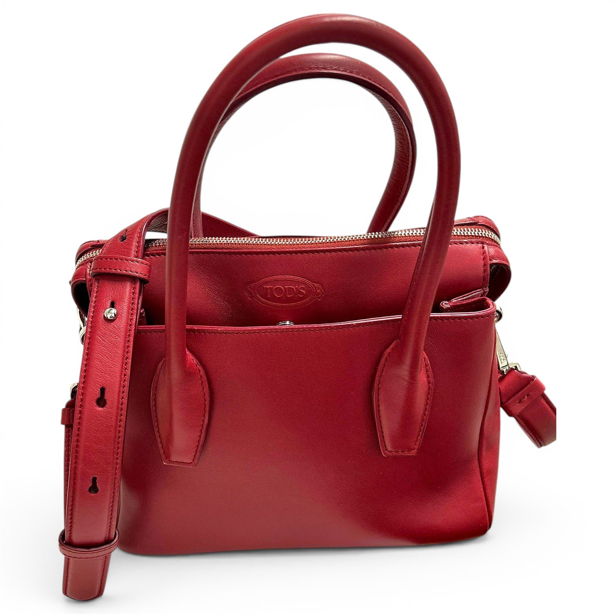 Leather crossbody bag