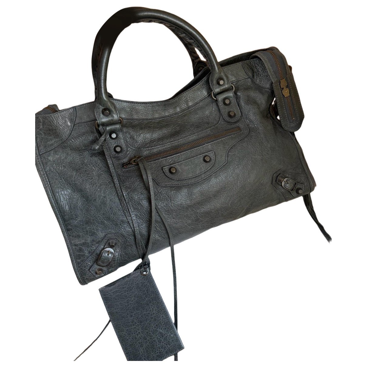 Leather handbag
