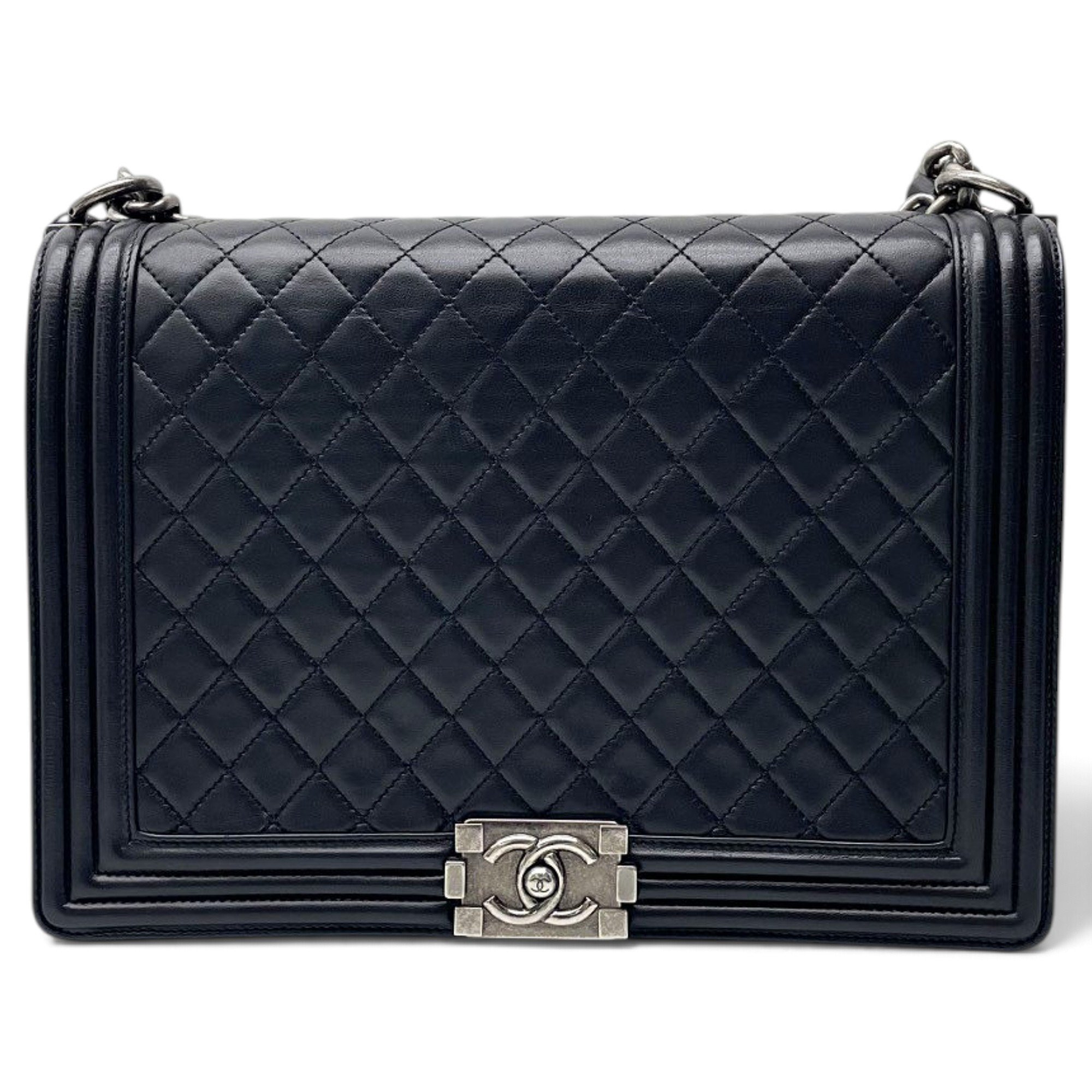 Boy leather crossbody bag