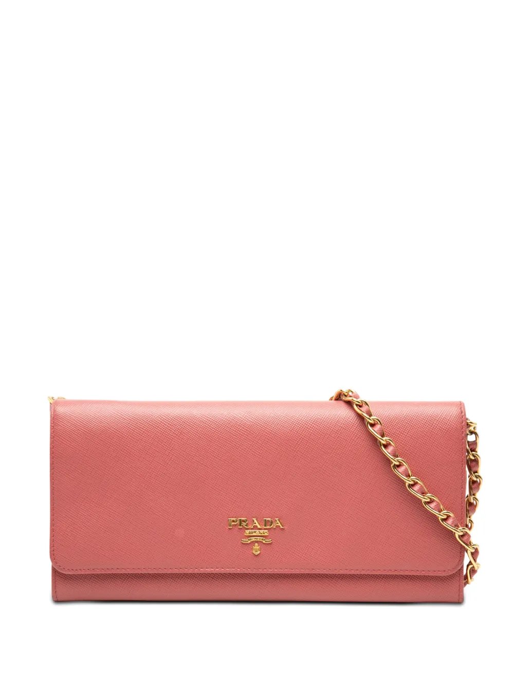 2010-2026 Saffiano Wallet On Chain crossbody bag