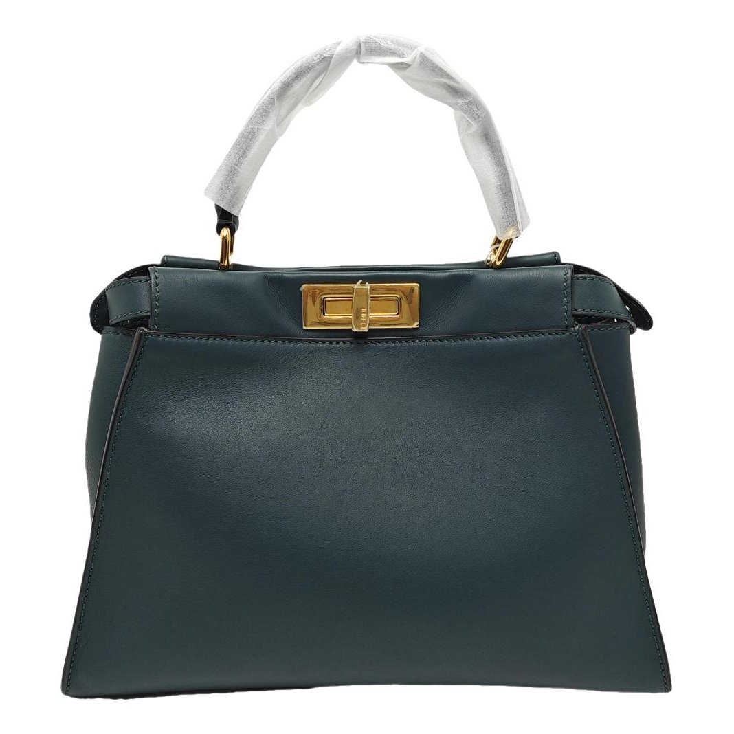 Peekaboo leather handbag