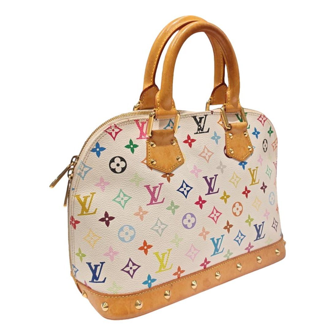 Alma leather handbag