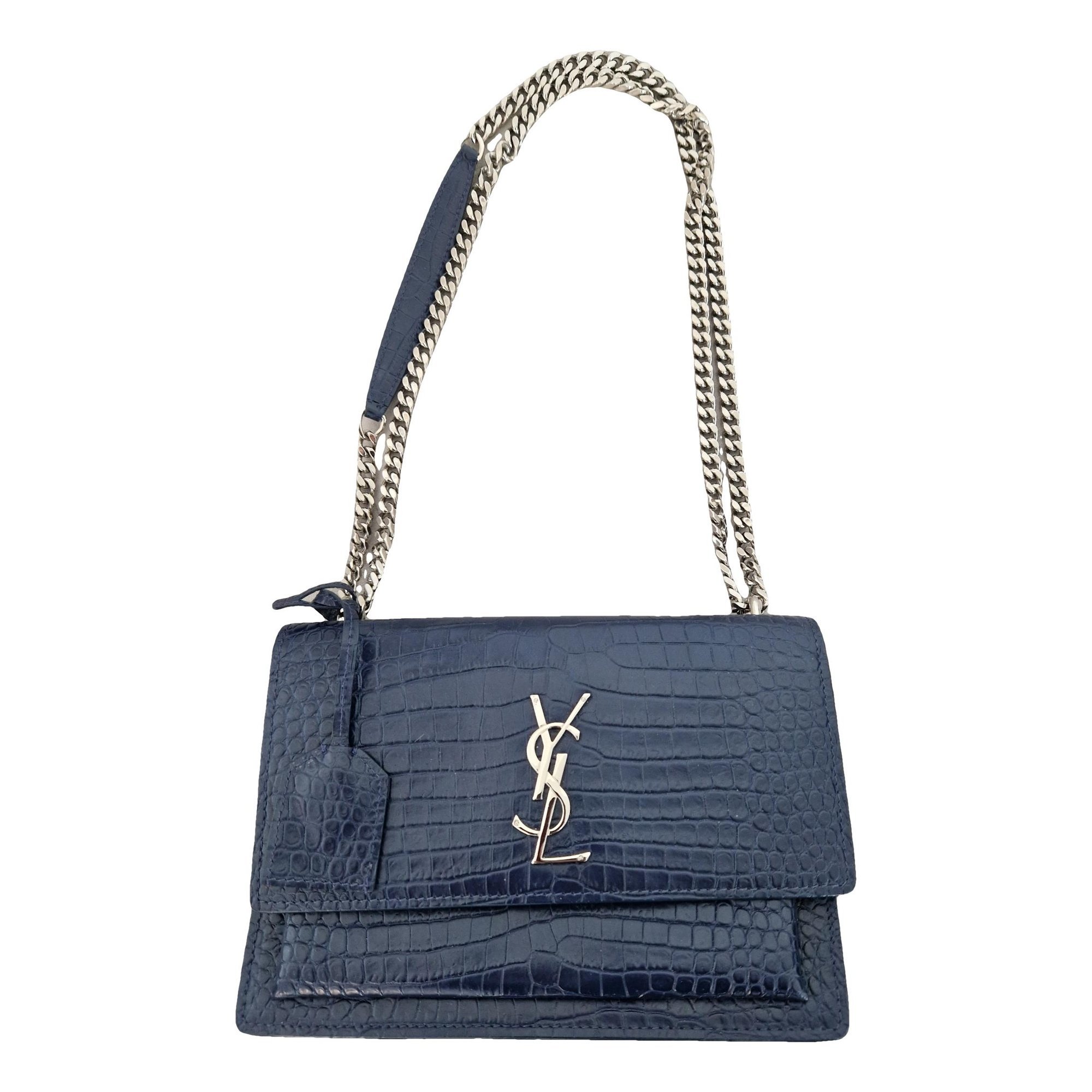 Sunset patent leather handbag