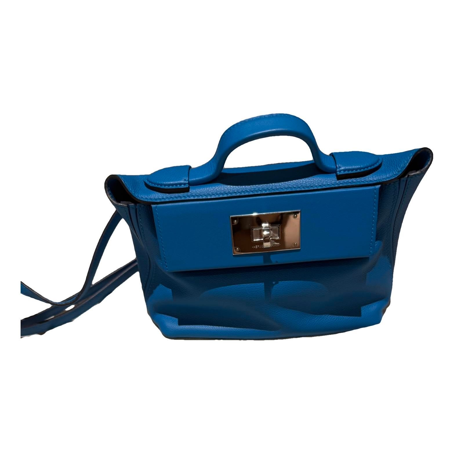 24/24 leather handbag
