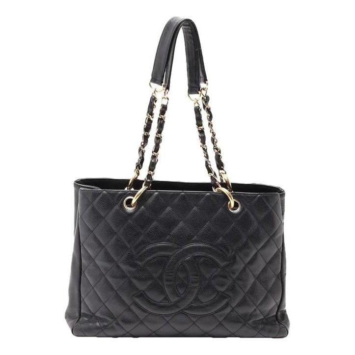 Grand shopping leather tote