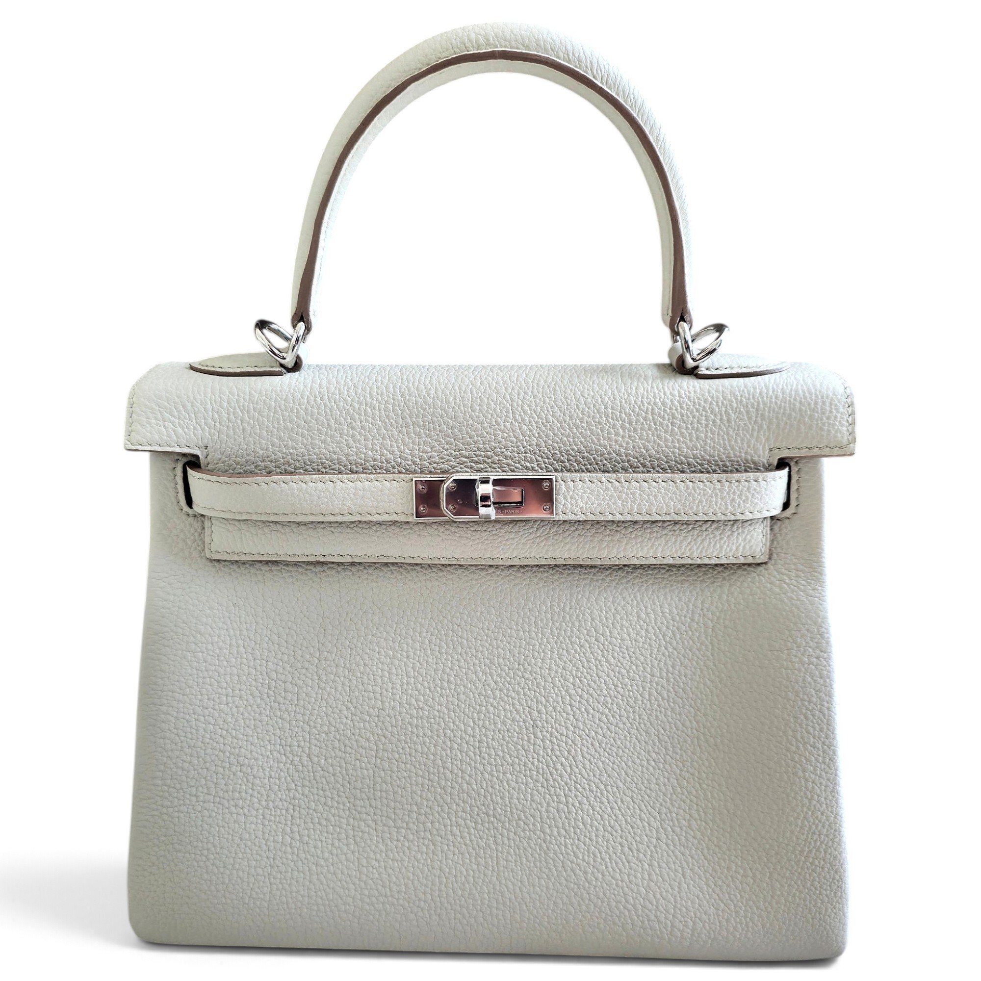 Kelly 25 leather handbag