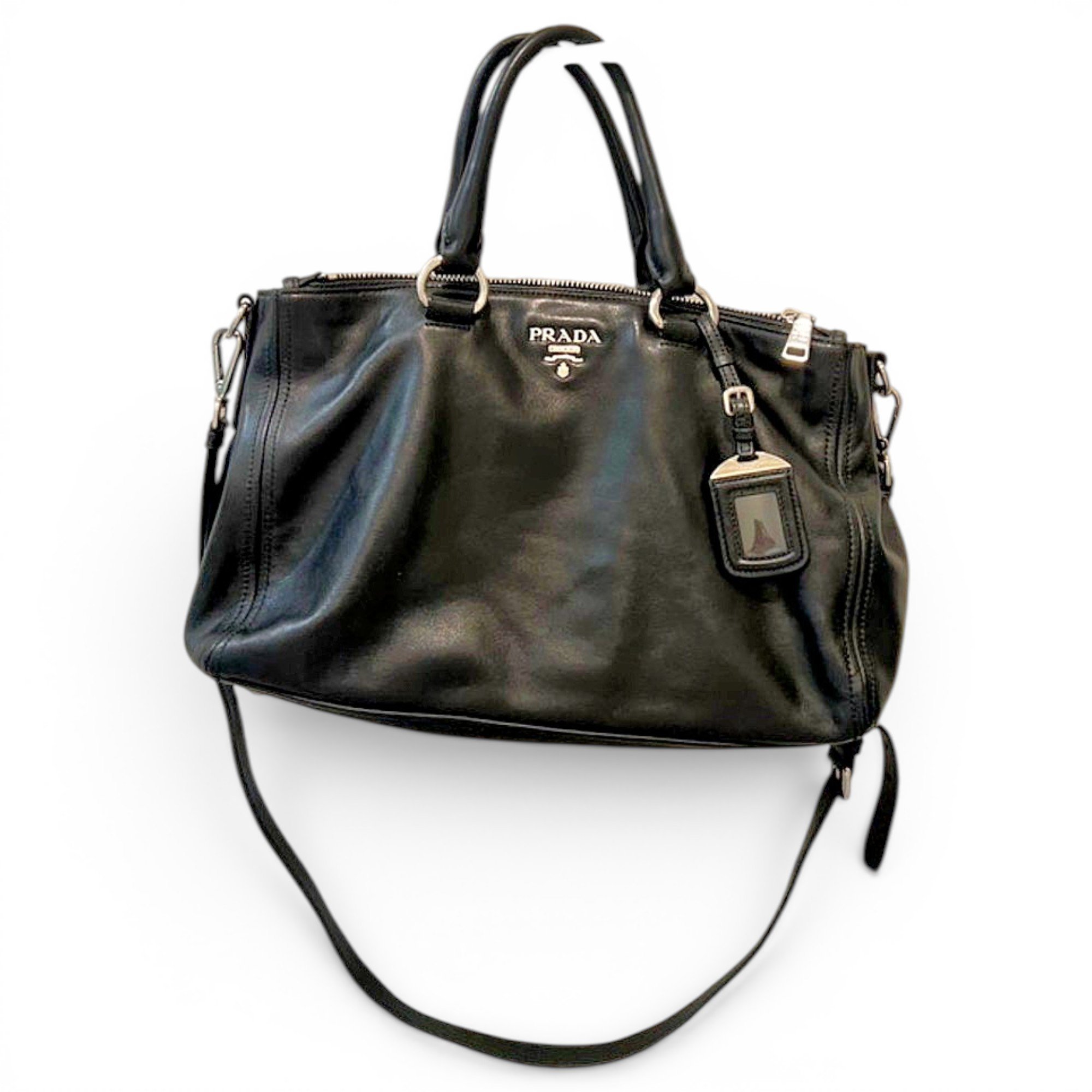 Leather crossbody bag
