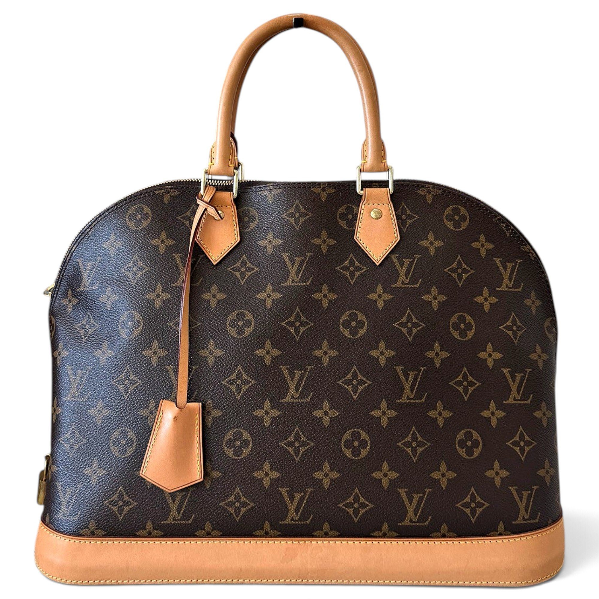 Alma leather handbag