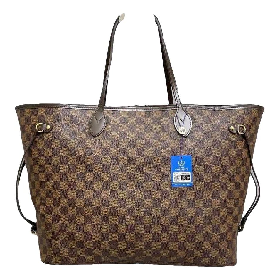 Neverfull leather handbag