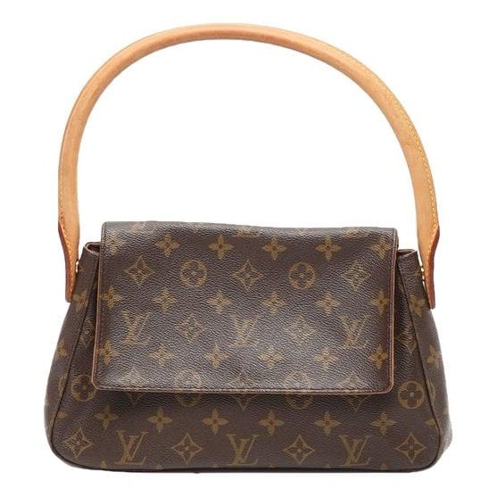 Looping cloth handbag