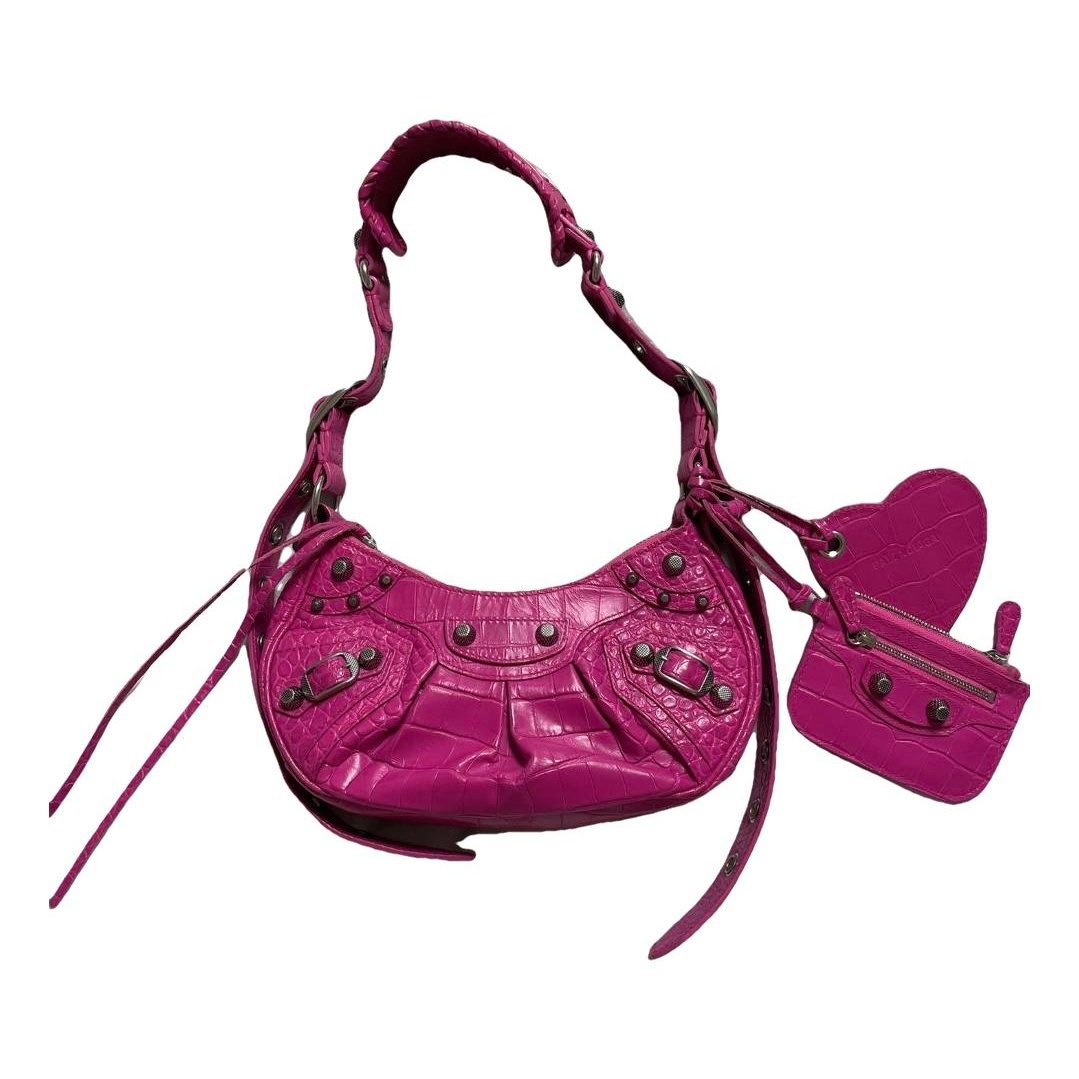 Le Cagole leather handbag