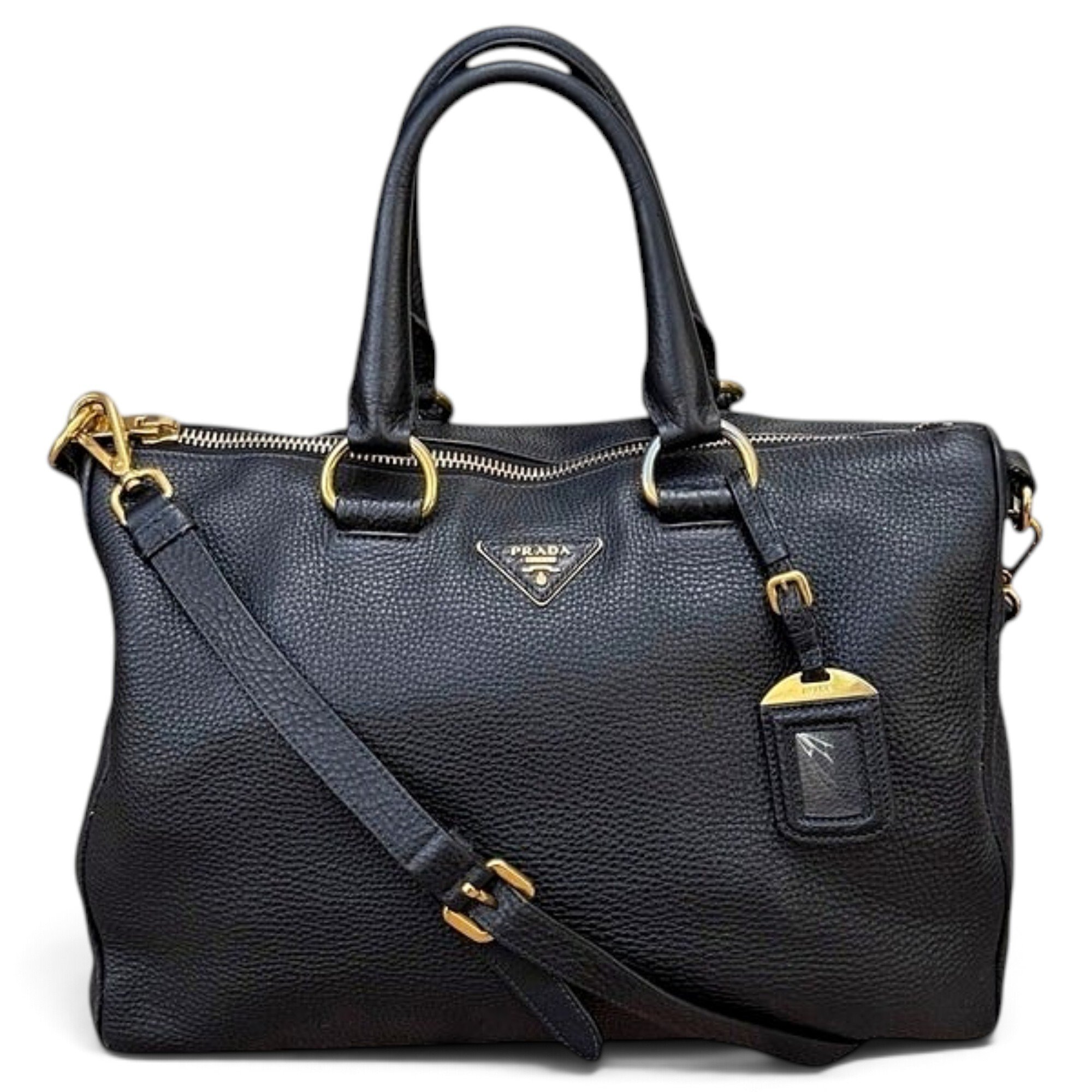 Leather tote