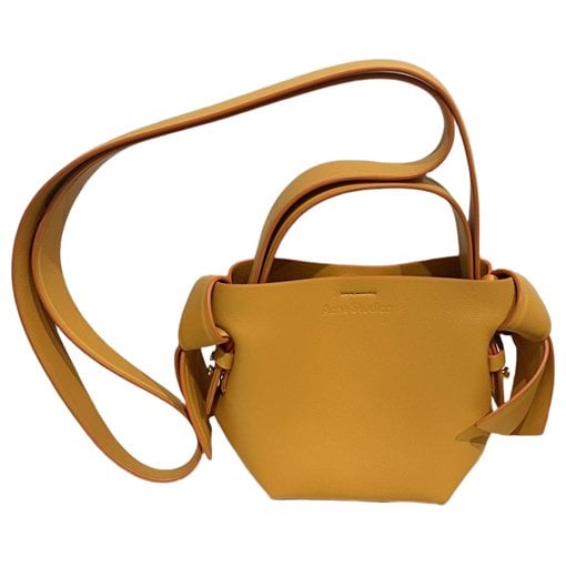 Musubi leather crossbody bag