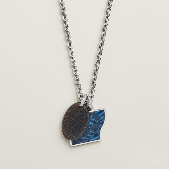 Bleu Artificier Transparent Parade Necklace